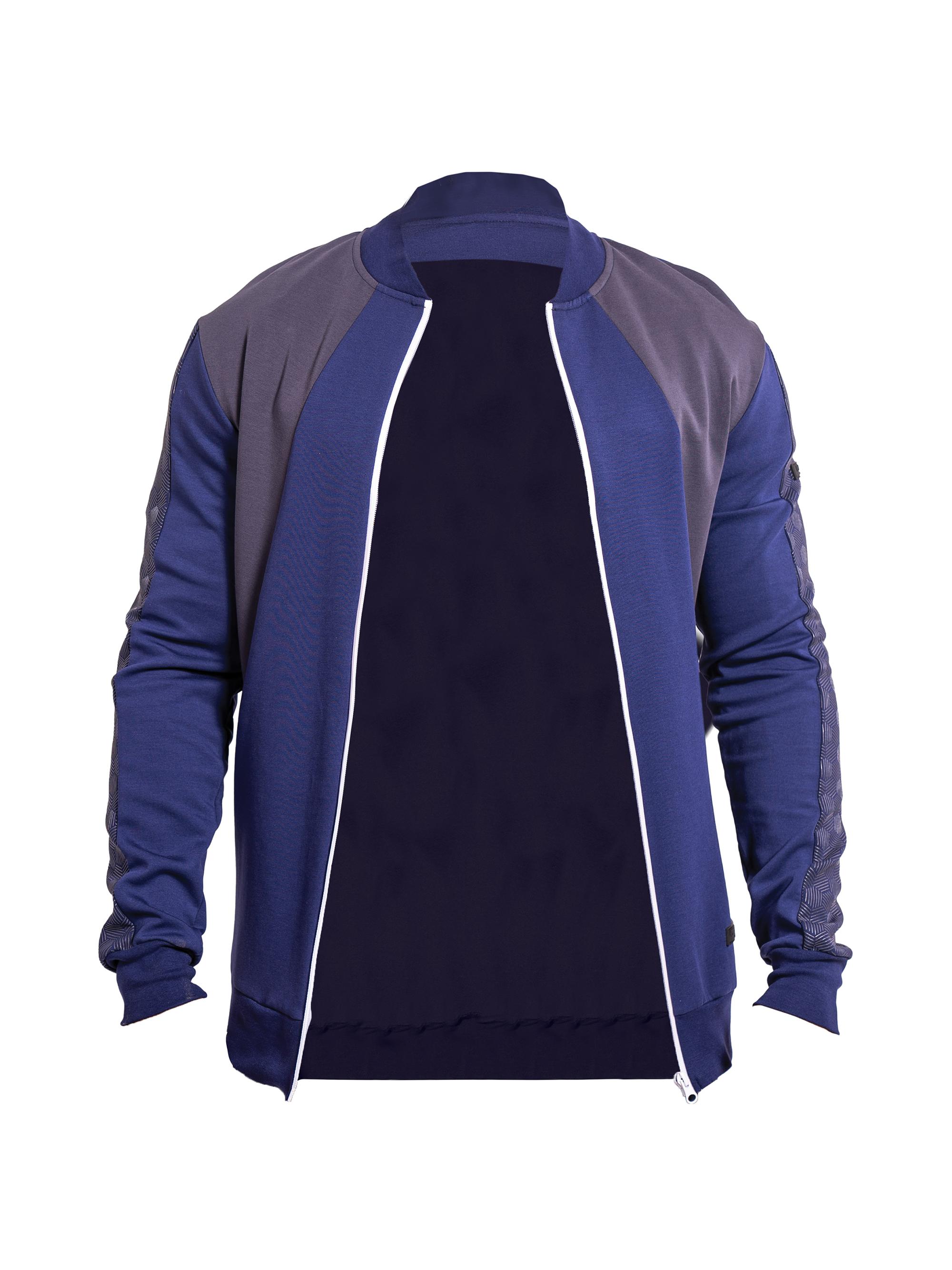 Maceoo Men's Zipper Ascension Jacket - Blue