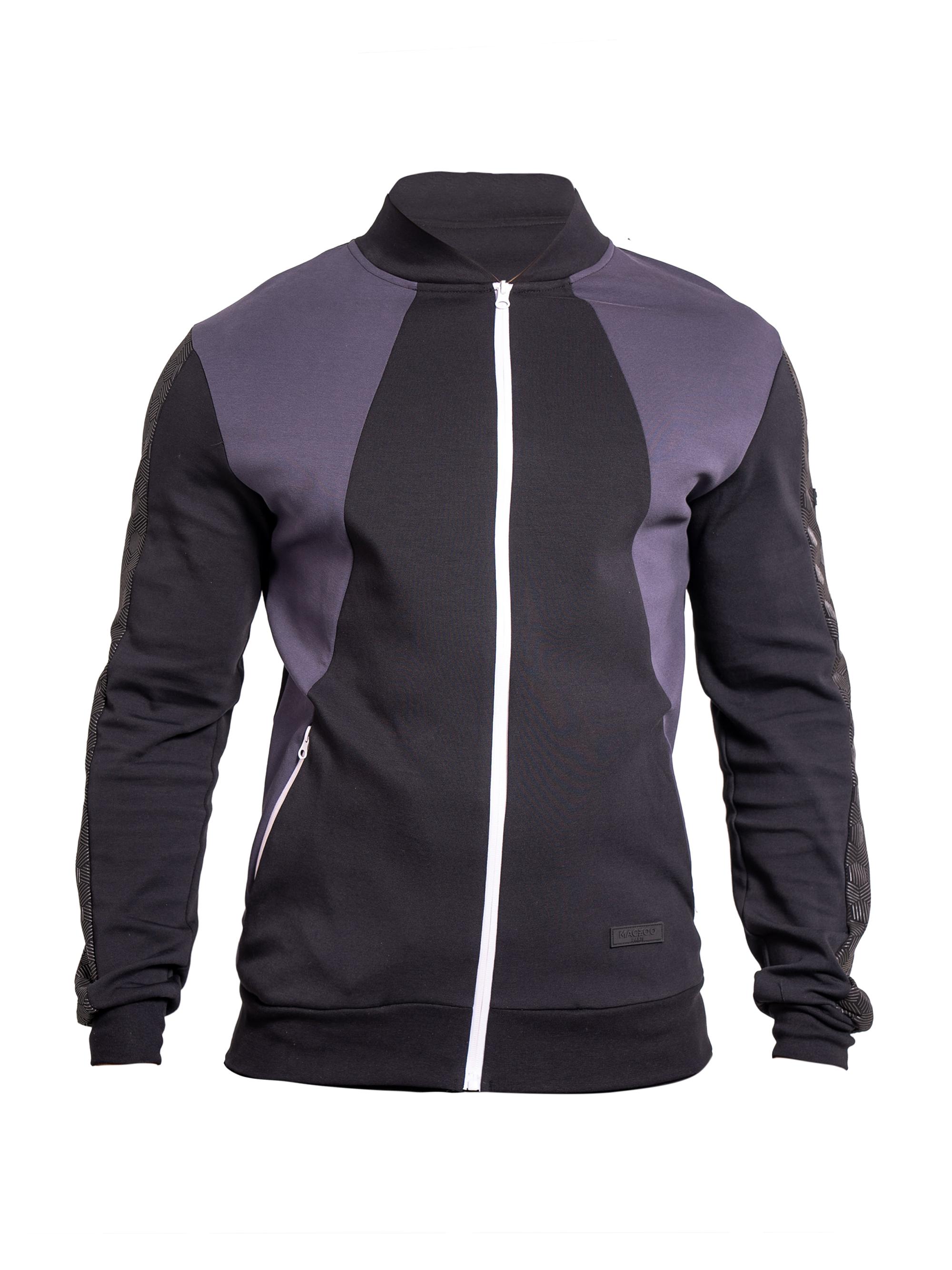 Maceoo Men's Zipper Ascension Jacket - Grey