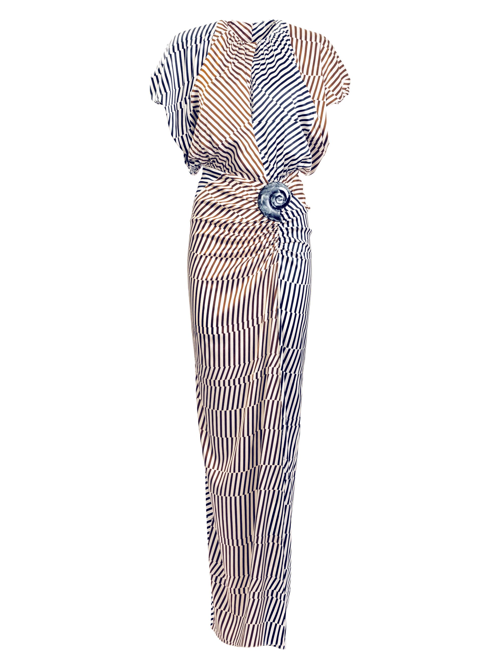 knee length dresses for ladies Sexy Goddess Boho Maxi Tie Dye Dress for Women / Open Back Bohemian Summer Resort Outfit in Light Grey