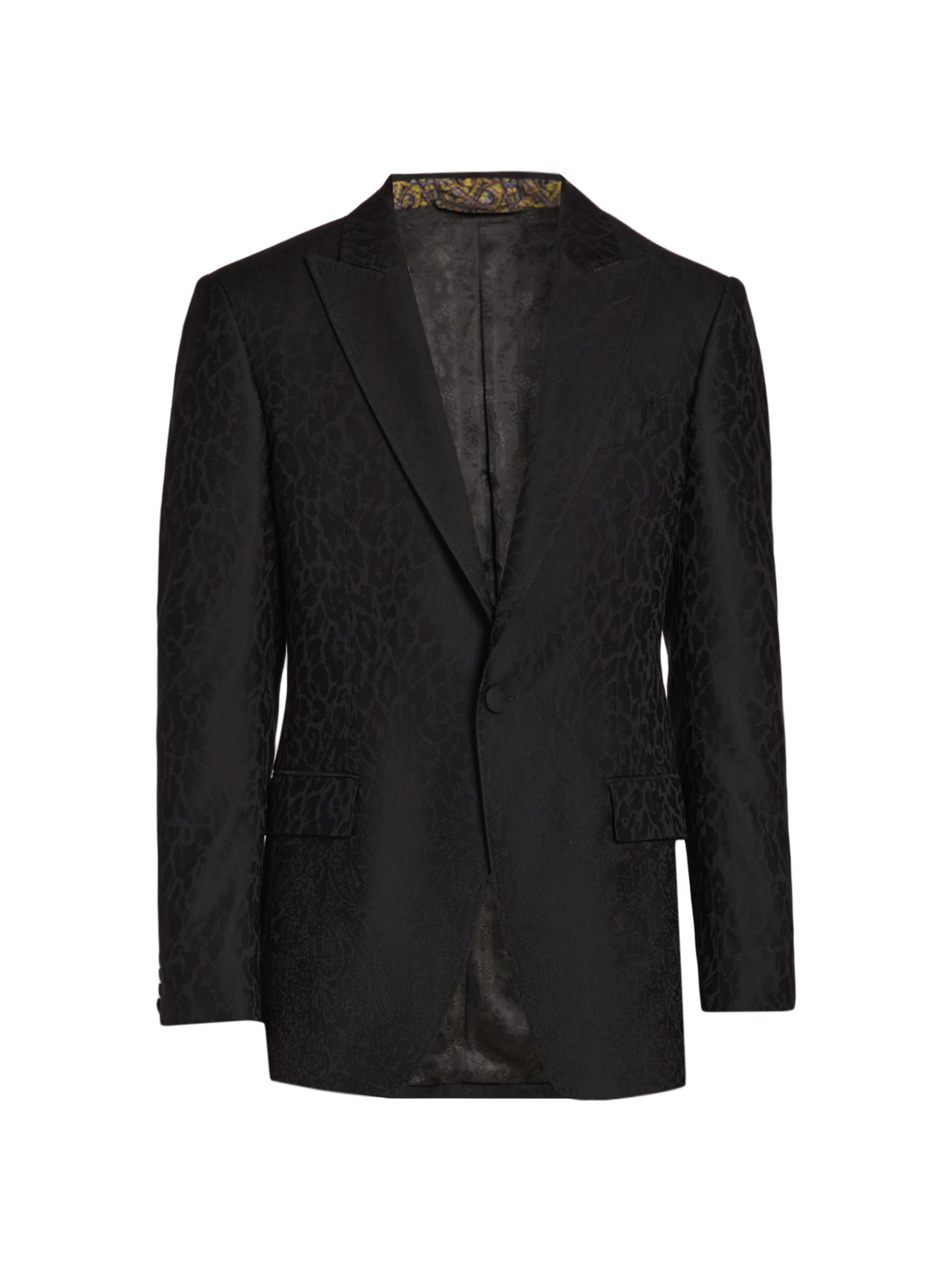 ETRO ジャケット Etro Floral Brocade Single-Breasted Jacket | Neiman Marcus
