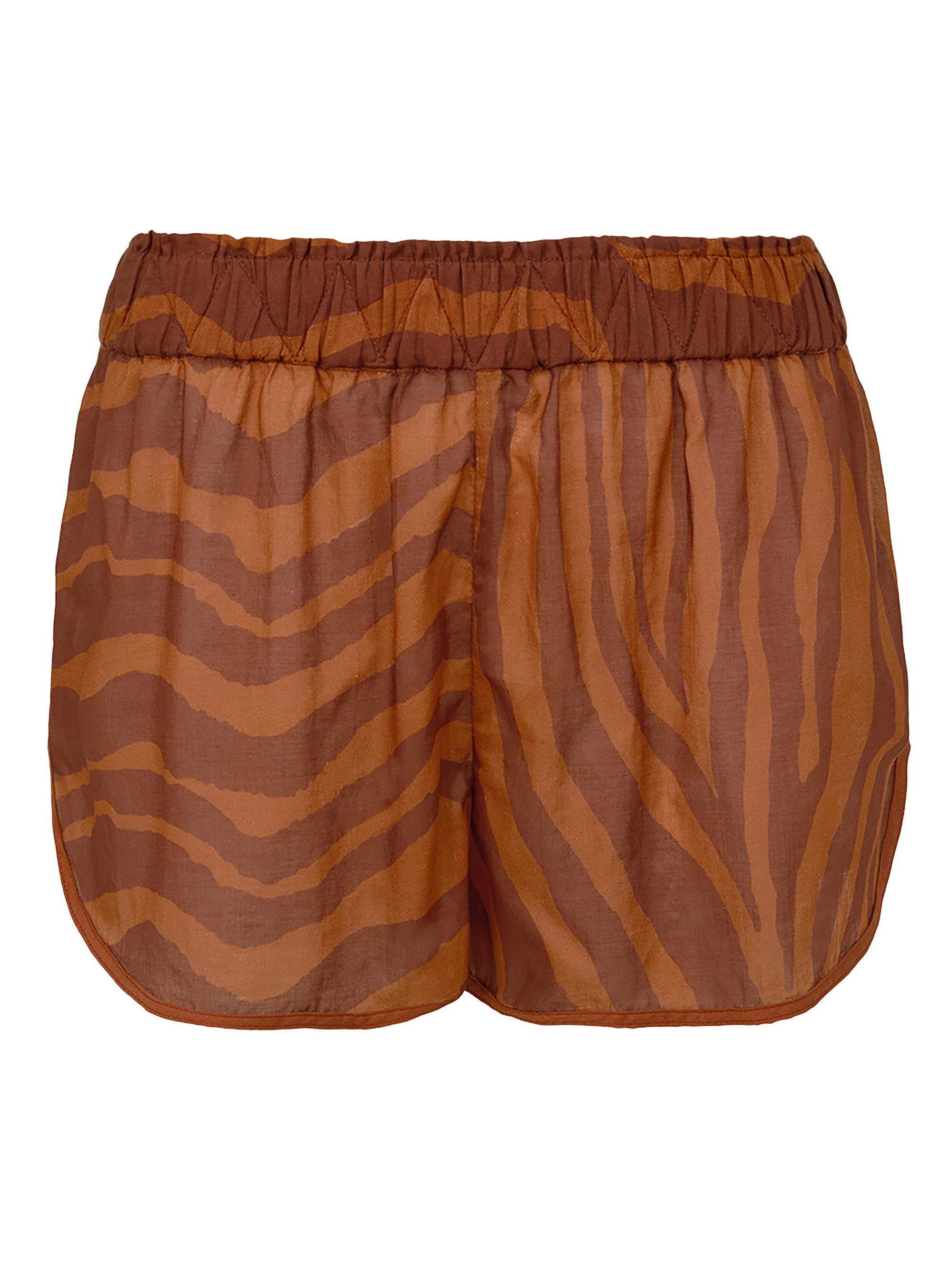 ViX by Paula Hermanny Women's Sundown Lana Striped Cotton Shorts