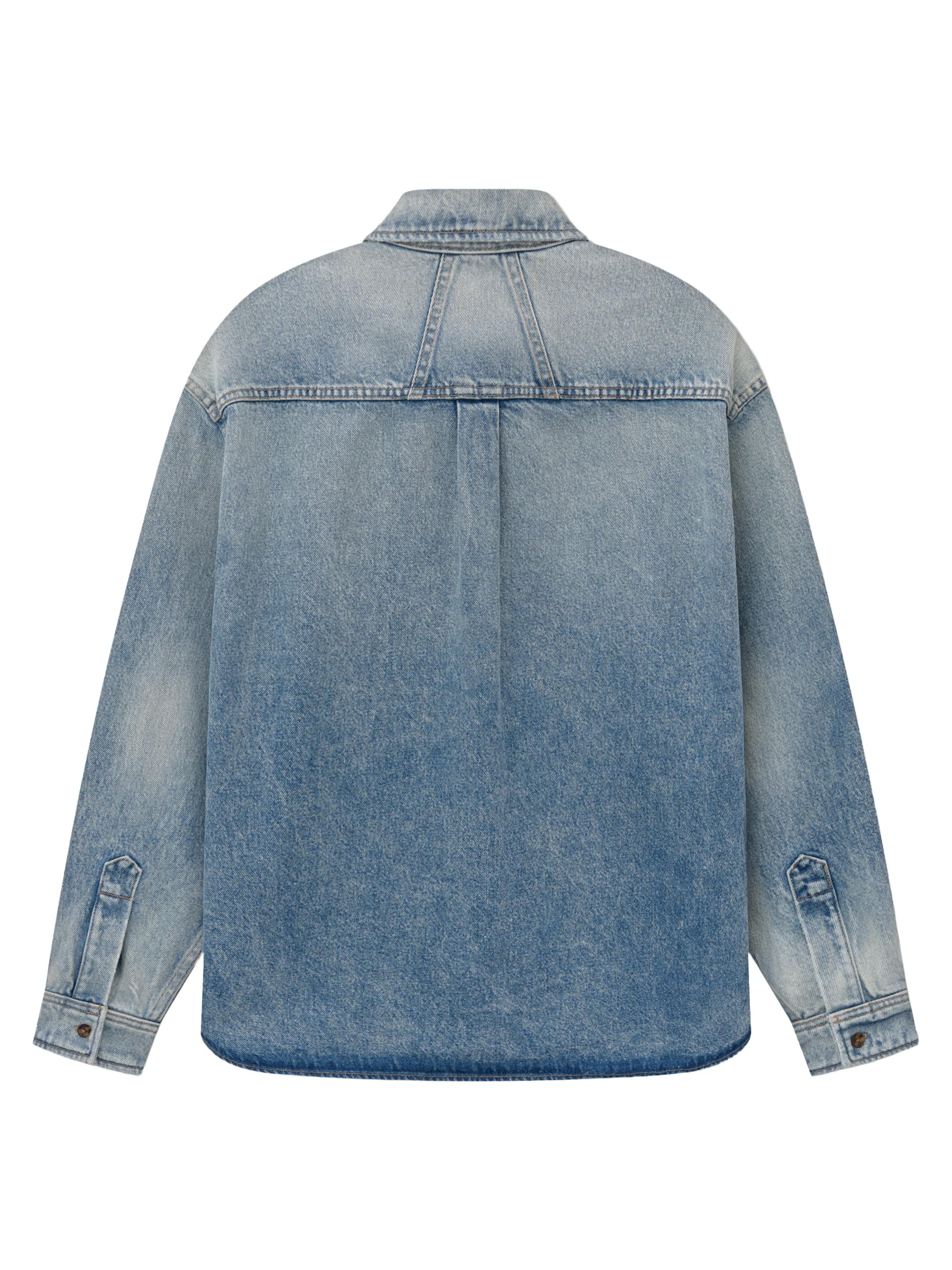 Tire Denim Overshirt