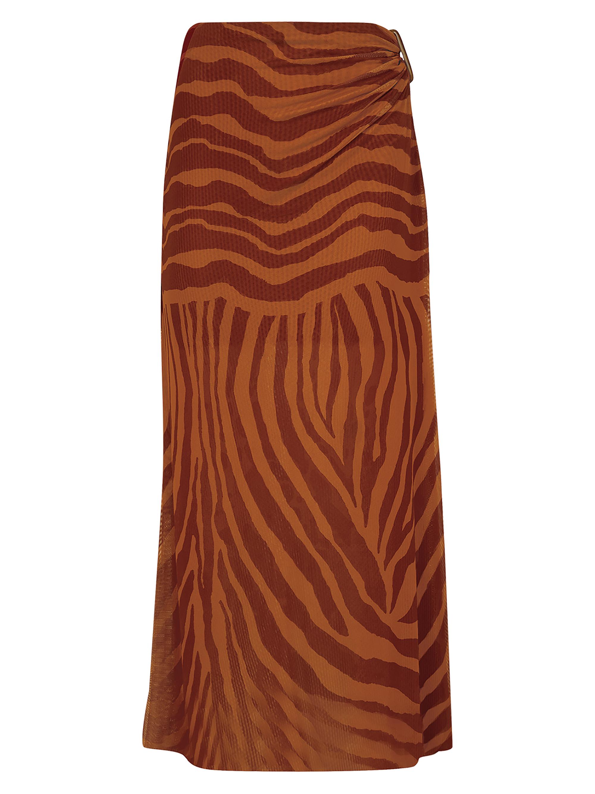 ViX by Paula Hermanny Women's Sundown Amira Striped Maxi-Skirt