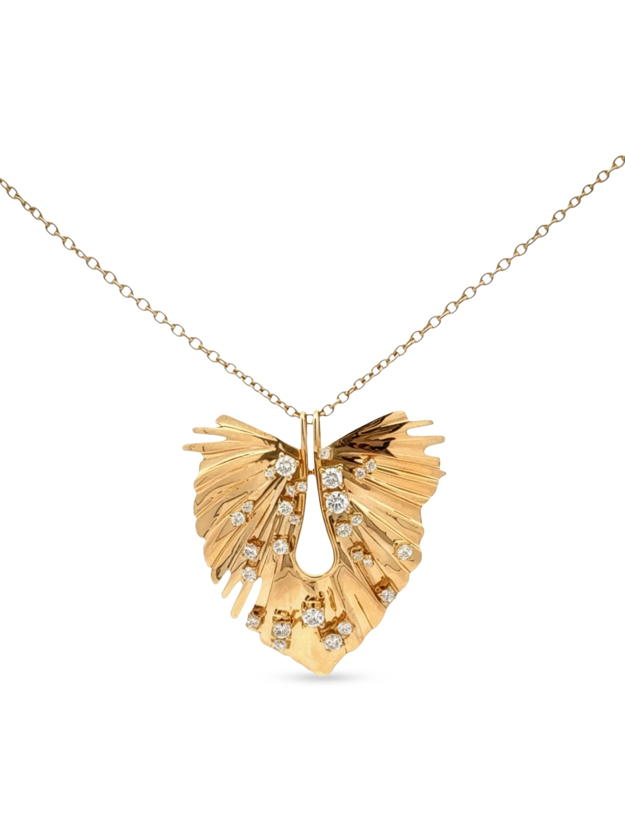 Hueb Women's Bahia 18K Yellow Gold & 0.67 TCW Diamond Pendant Necklace - Yellow Gold