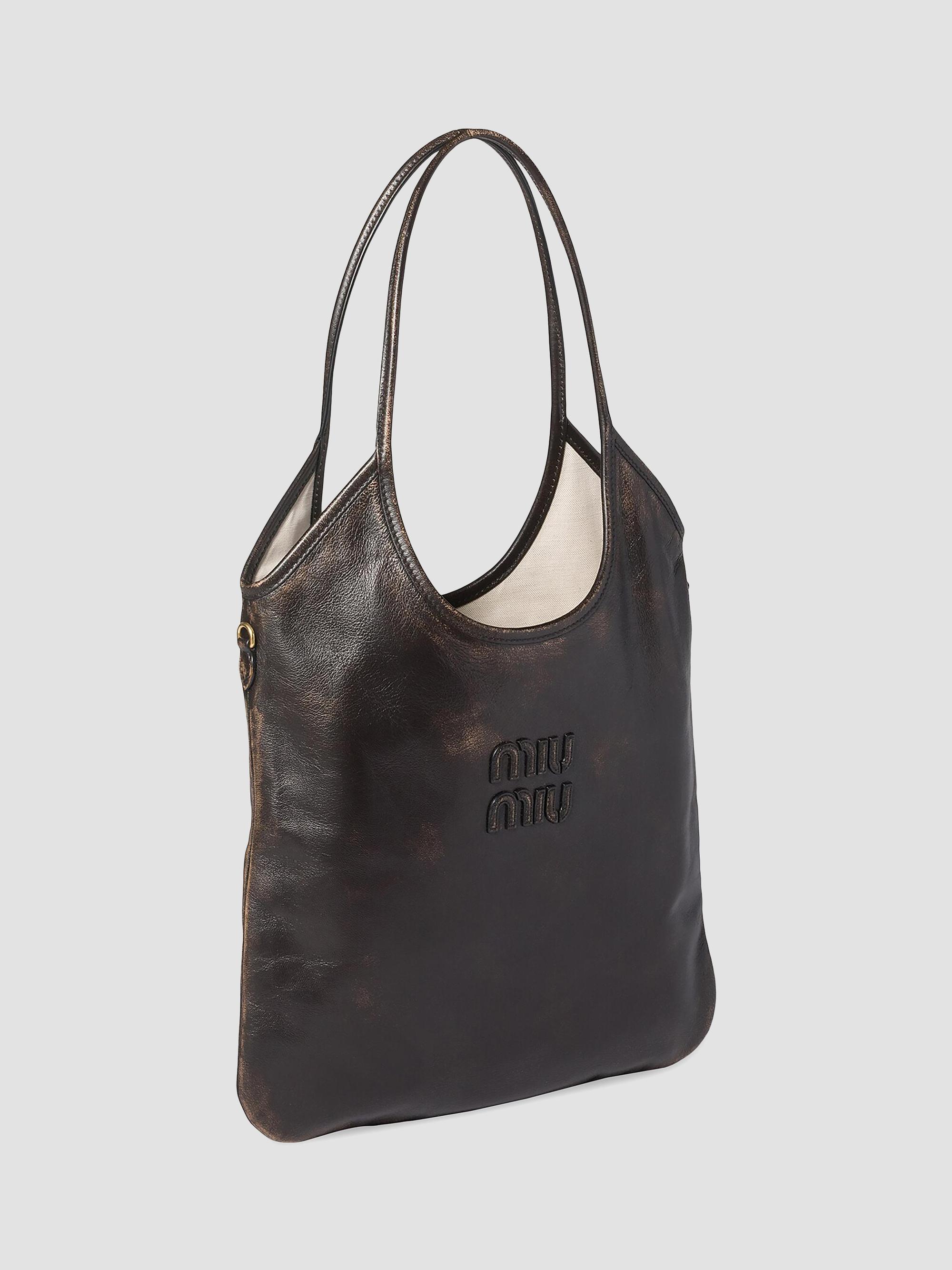Miu Miu Ivy Leather Shoulder Bag | Saks Fifth Avenue