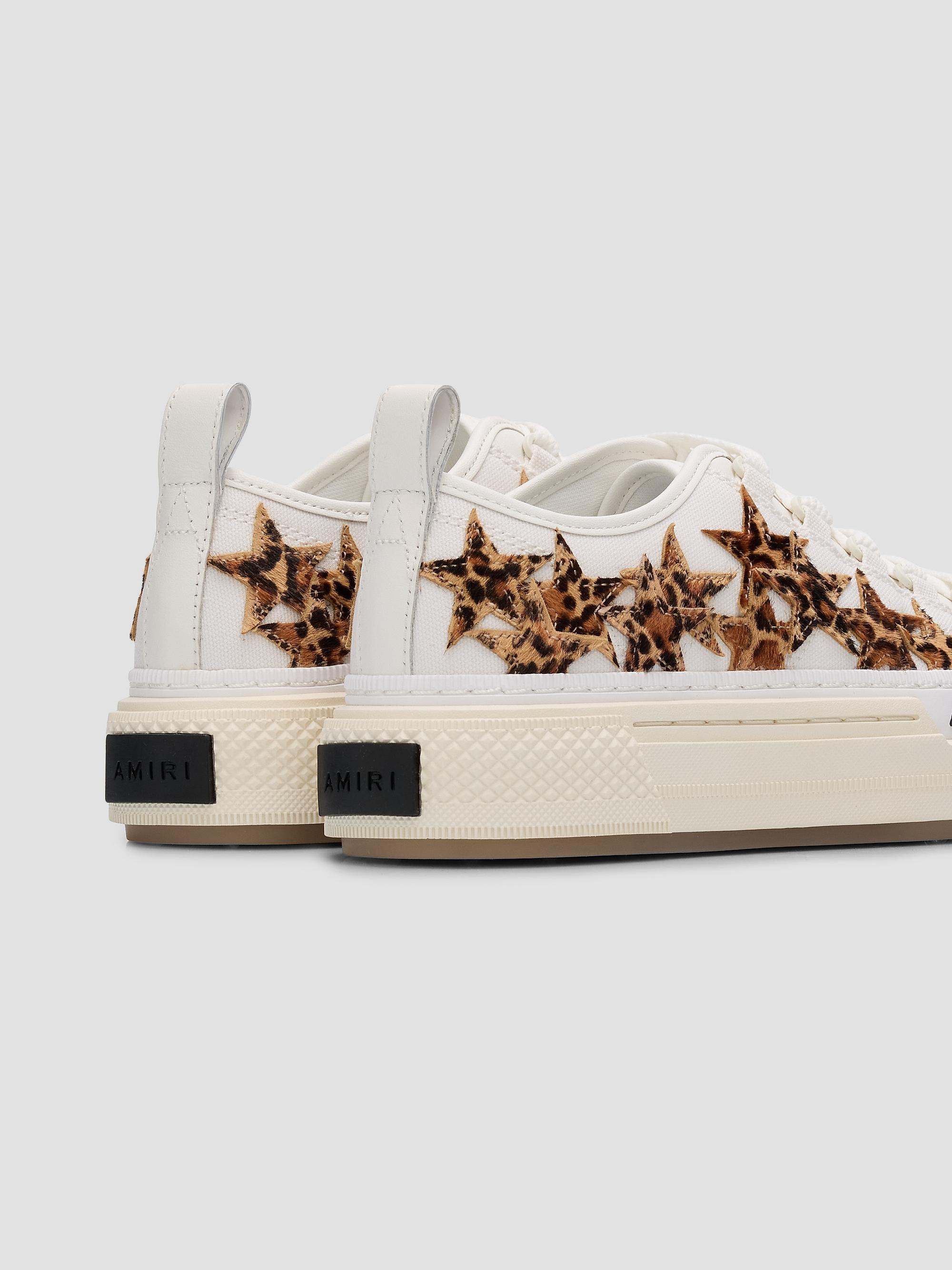 Amiri Stars Court Appliqué Low-Top Leather Sneakers | Saks Fifth