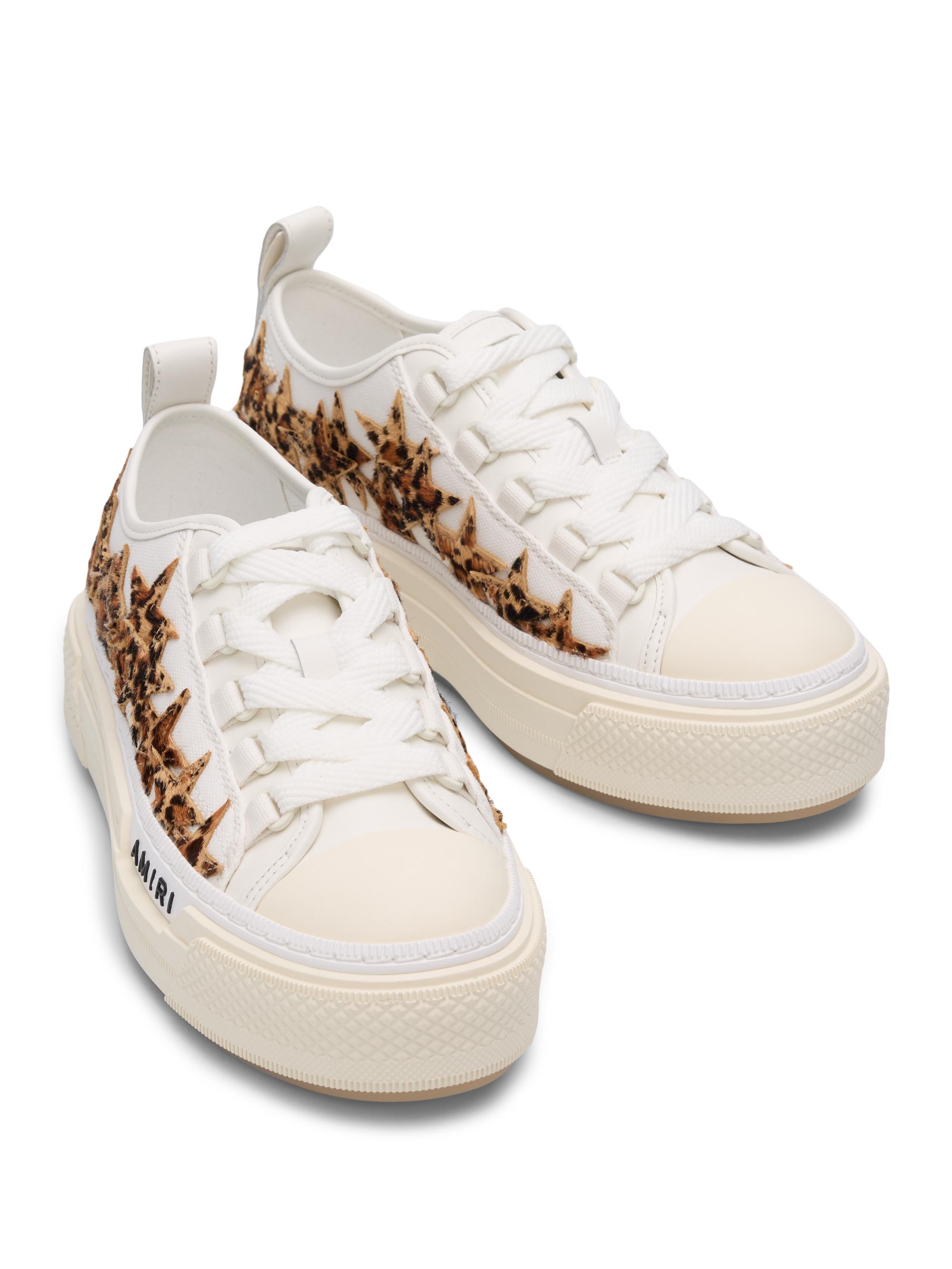 Amiri Stars Court Appliqué Low-Top Leather Sneakers | Saks Fifth