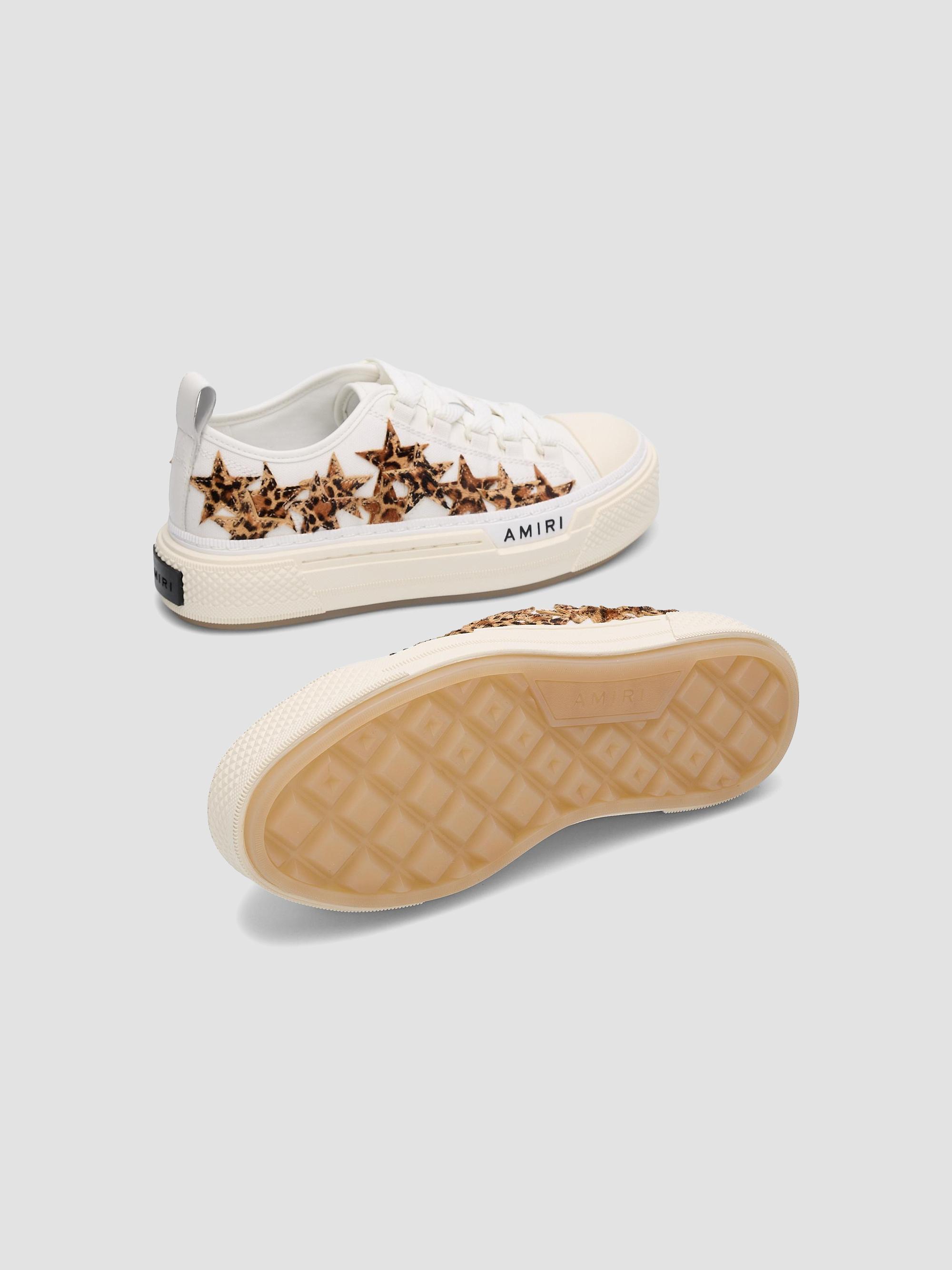Amiri Stars Court Appliqué Low-Top Leather Sneakers | Saks Fifth