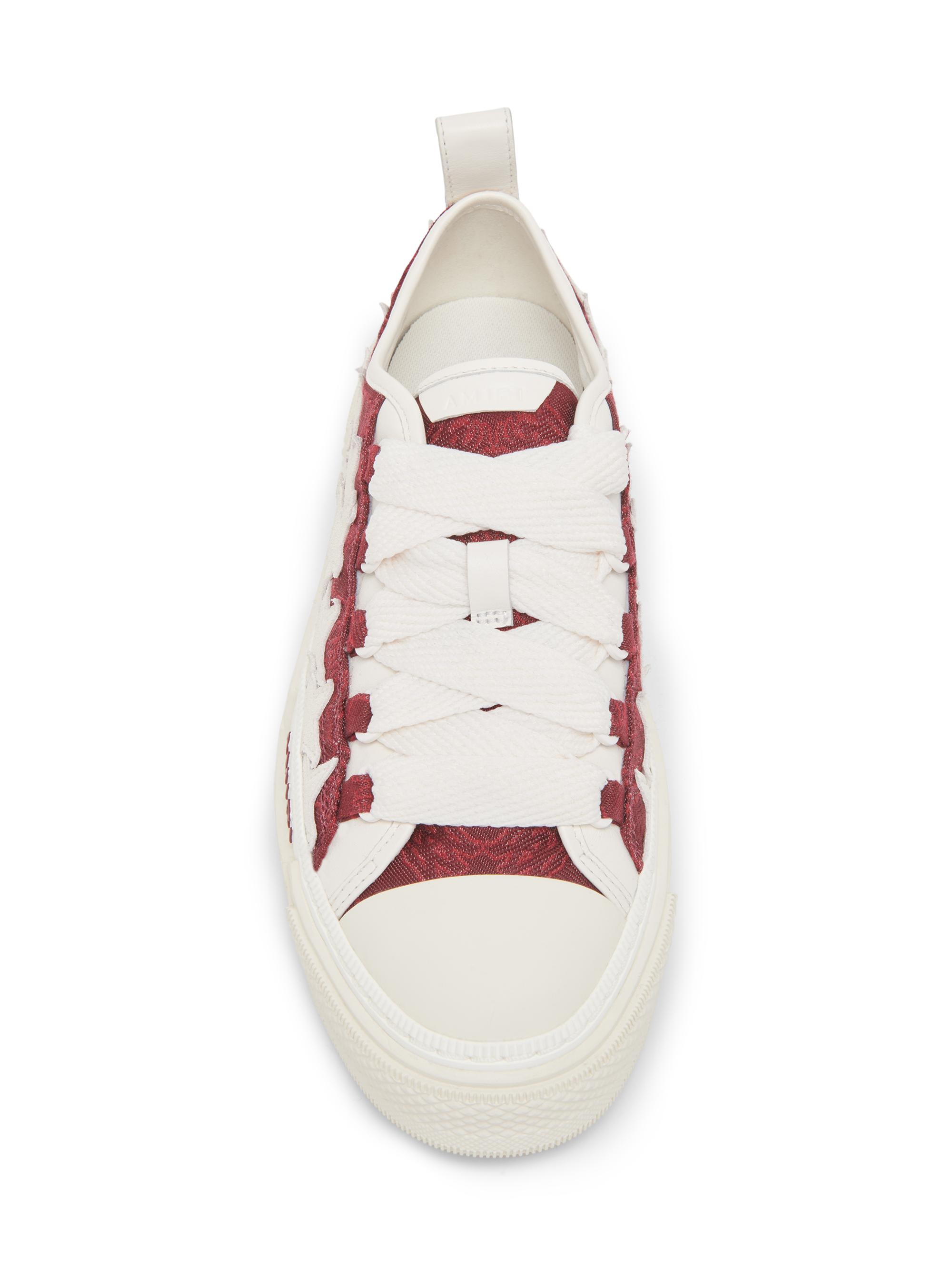 MA Quad Stars Court Leather Low-Top Platform Sneakers