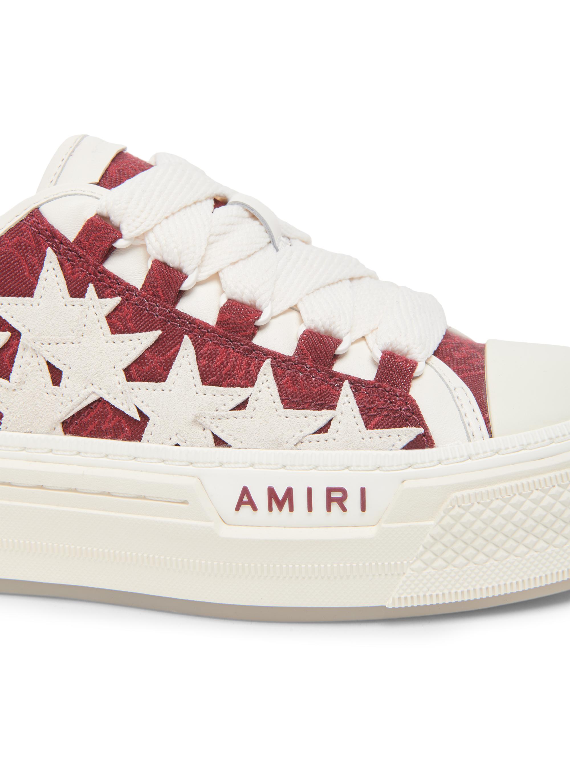靴 AMIRI Stars Court Platform Low Sneakers Amiri MA Quad Stars Court Leather Low-Top Platform Sneakers | Saks