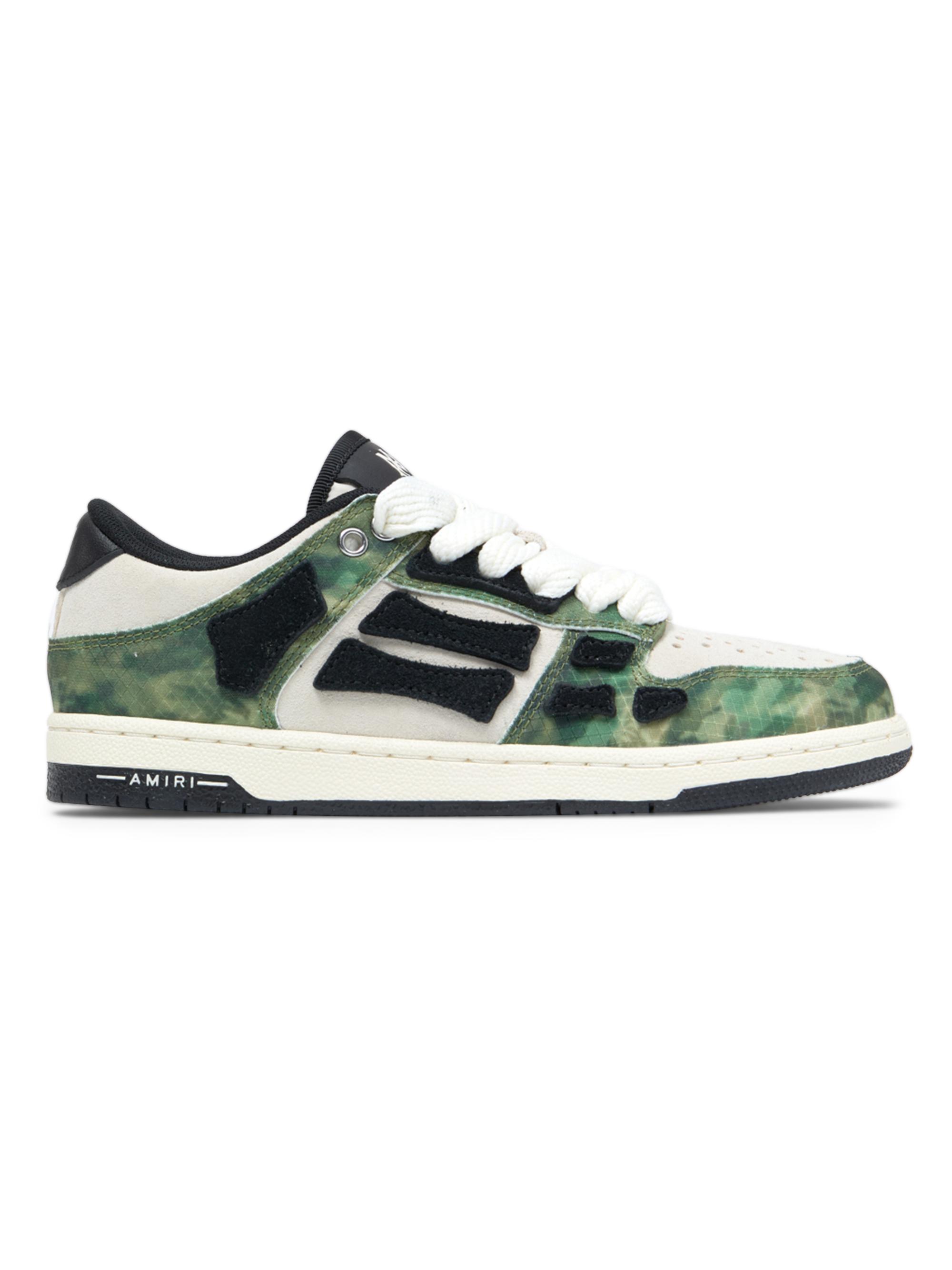 Amiri Little Kid's Camo Skel Top Low Sneakers - Camo 13 (Child)