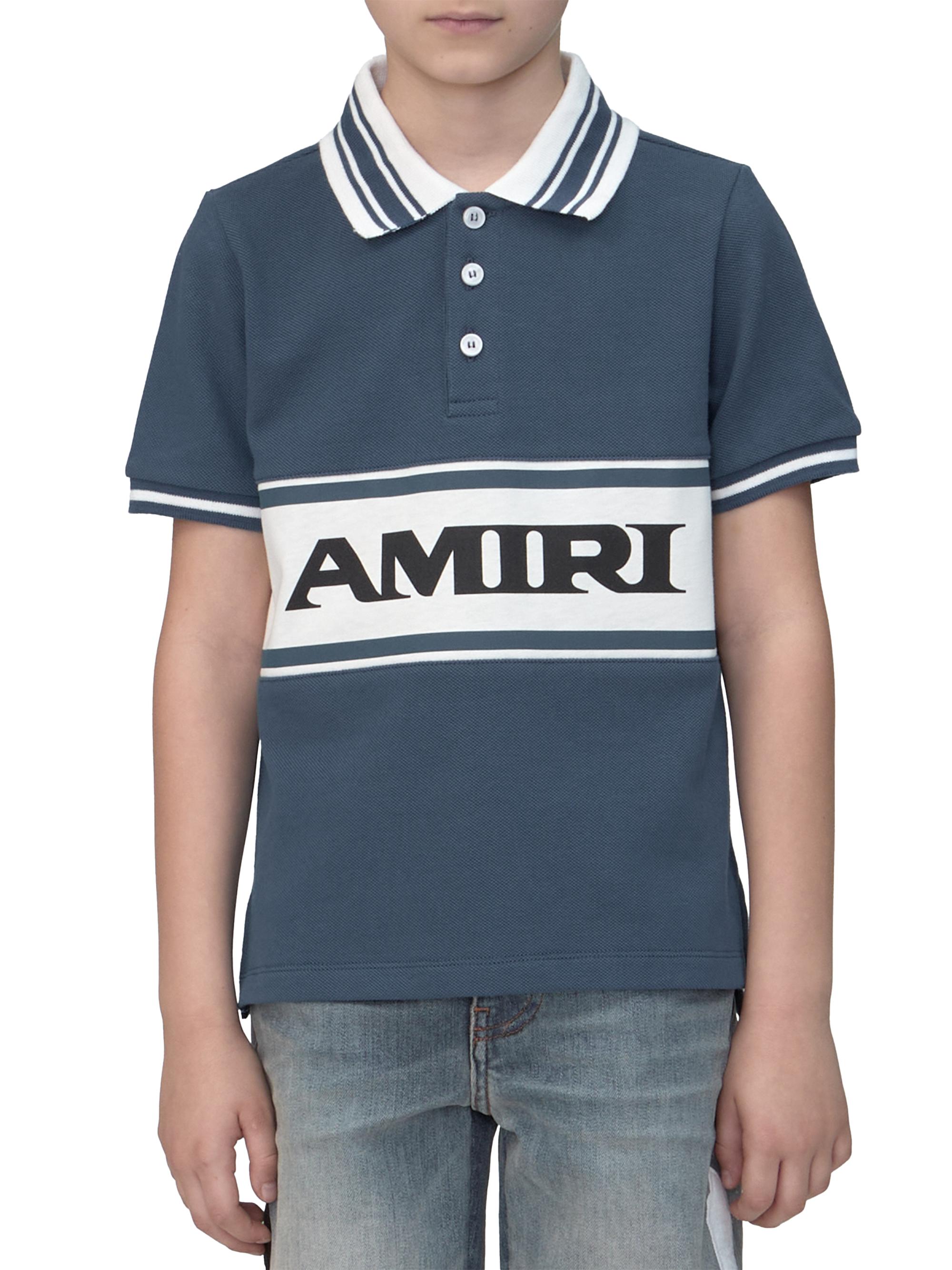 Amiri Little Boy's & Boy's  Sport Polo Shirt - Dark Indigo