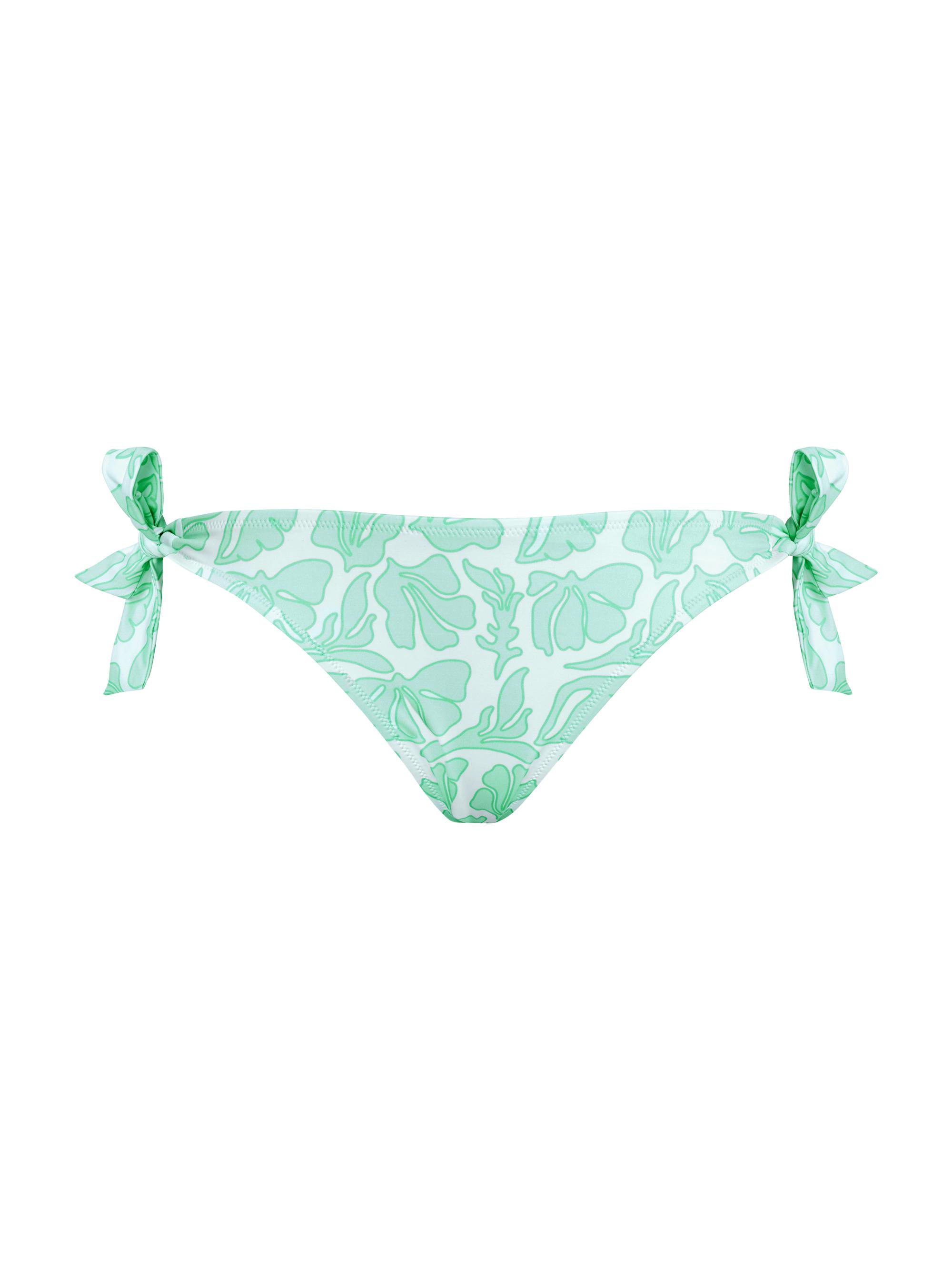 Vilebrequin Women's Seashell-Print Side-Tie Bikini Bottom - Blanc