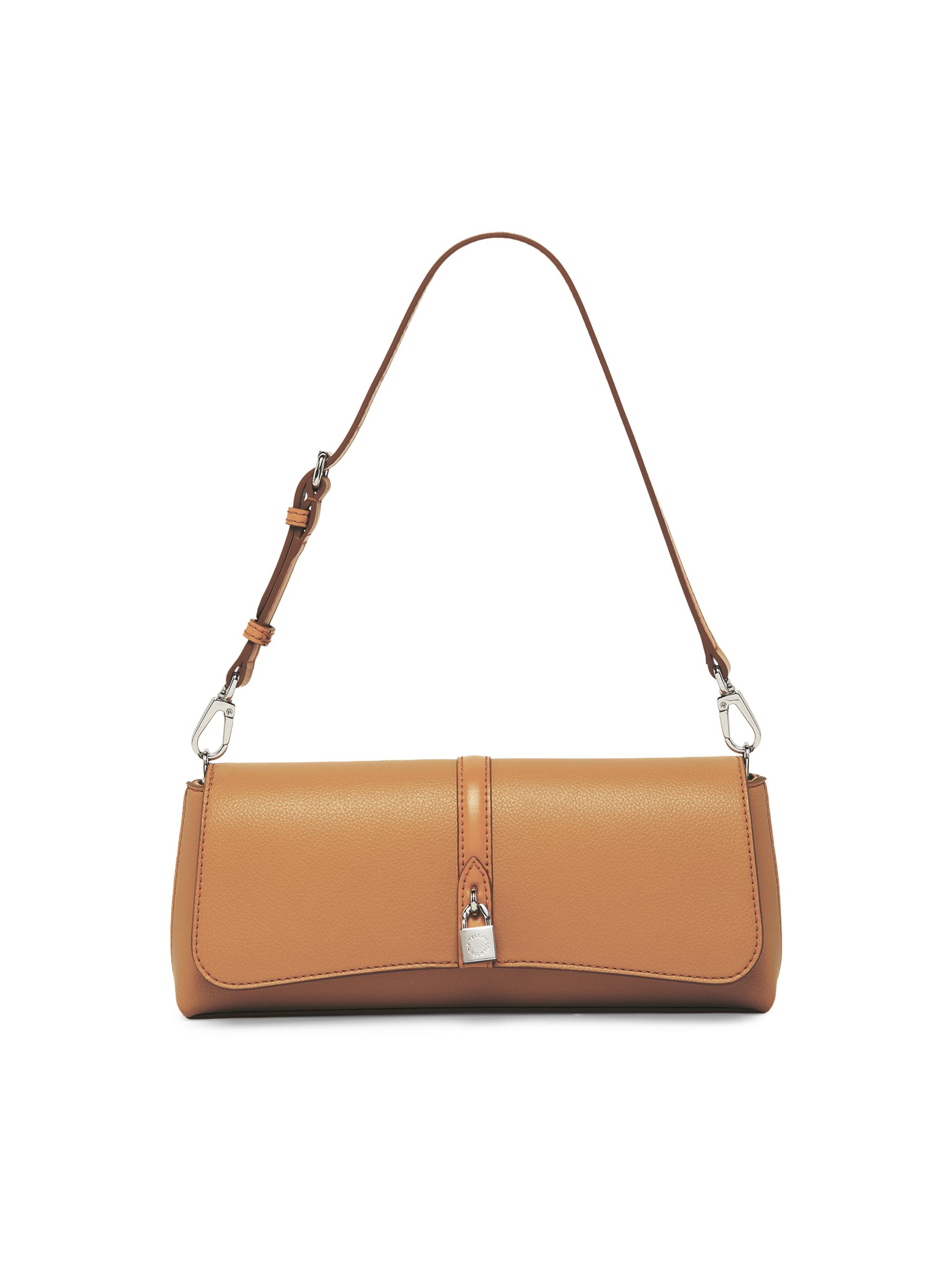 Stella McCartney Women's Ryder Logo Shoulder Bag - Honey