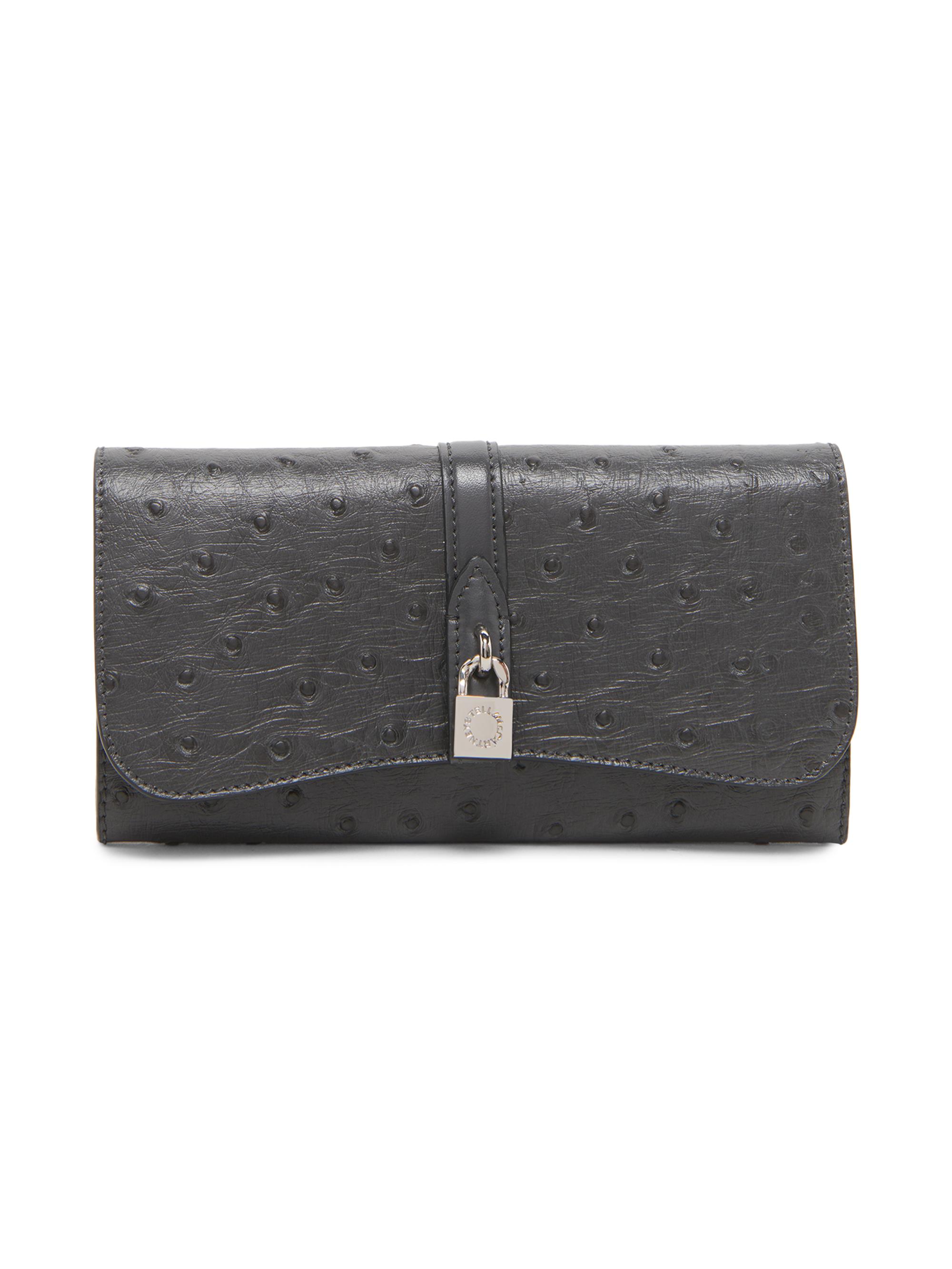 MCMブラック MCM Large Aren Embossed Leather Continental Wallet | Saks Fifth Avenue