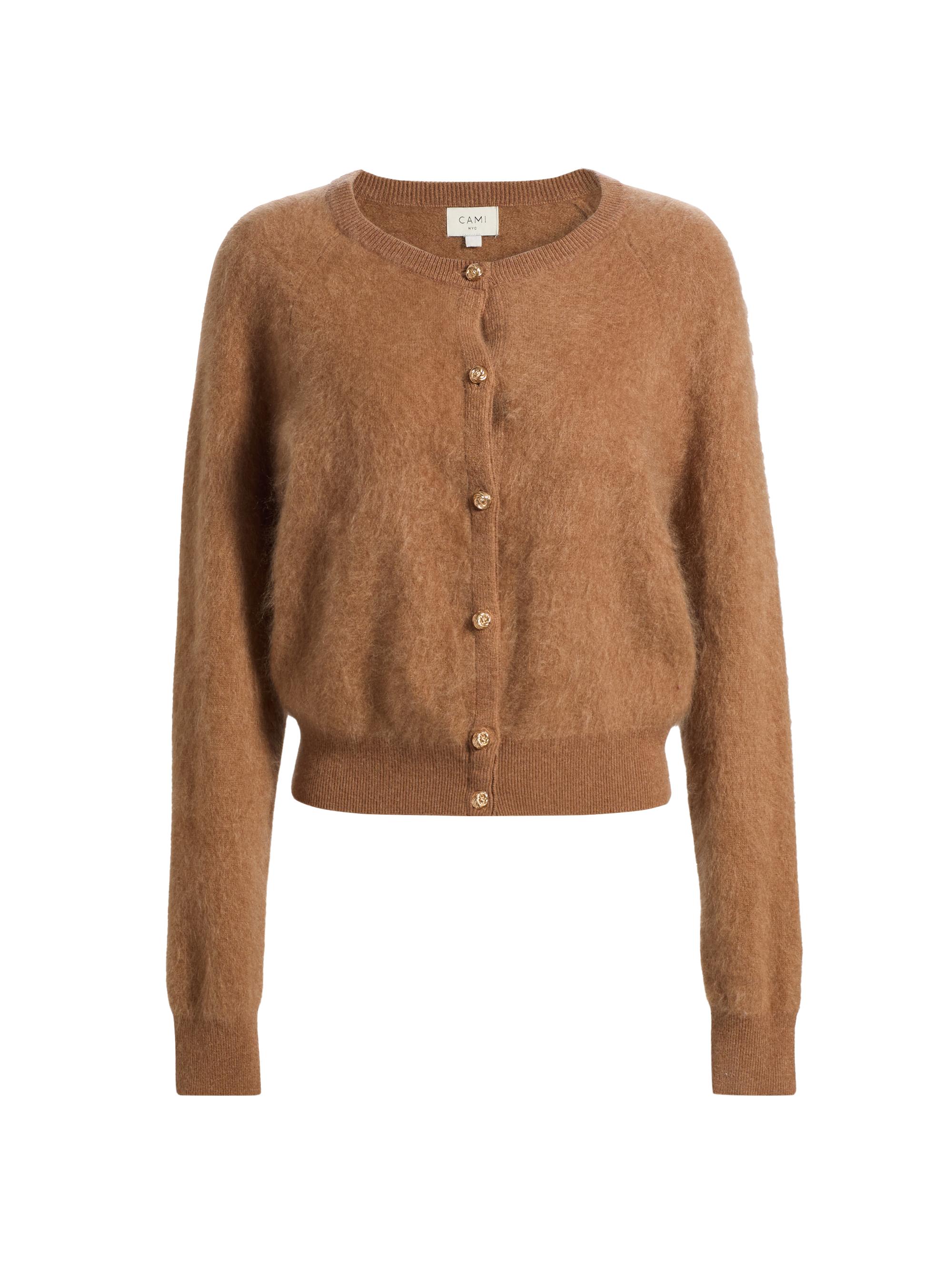 Cami NYC Dorian Cashmere Crewneck Cardigan | Saks Fifth Avenue