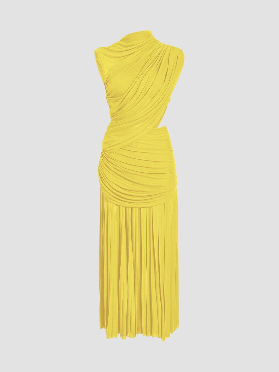 Proenza Schouler Irma Draped Jersey Maxi Dress | Saks Fifth Avenue