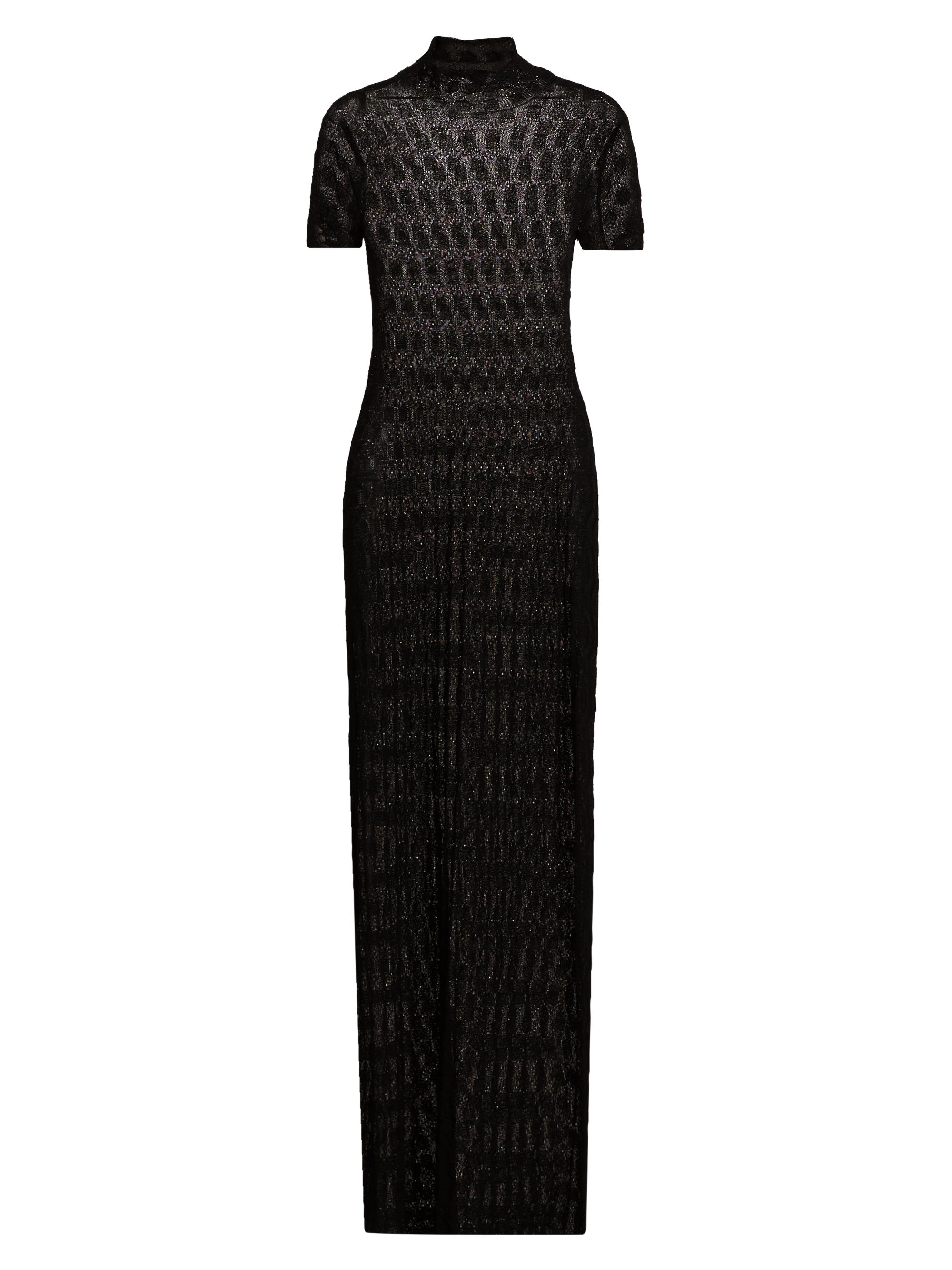 Proenza Schouler Women's Zein Geo Textured Maxi Dress - Black