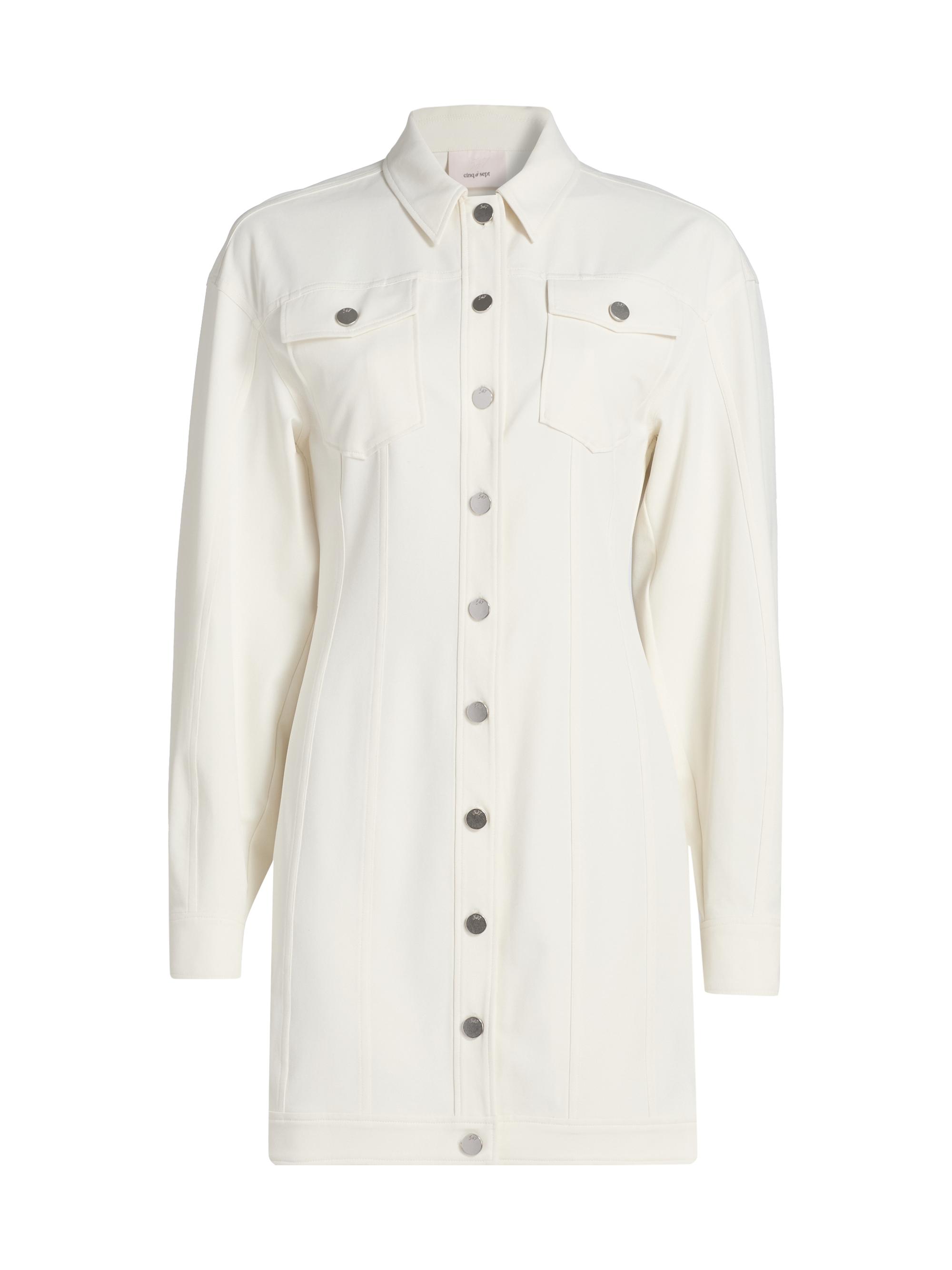 Cinq à Sept Women's Nolwenn Drop-Shoulder Mini-Shirtdress -