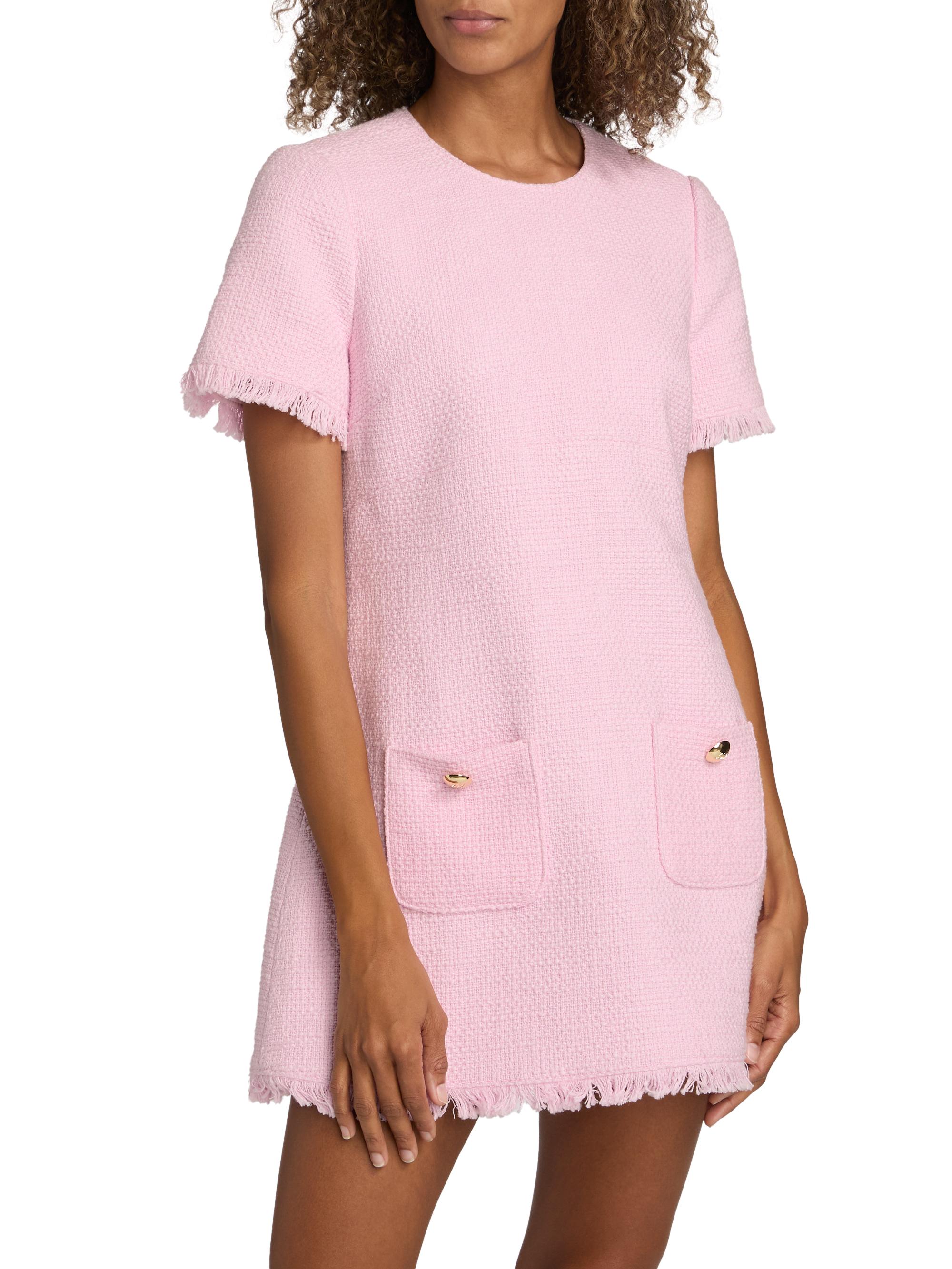 新品未使用タグ付 SHRIMPS Short Dress　シルク　ドレス Cinq à Sept Henriette Tweed Cotton Minidress | Saks Fifth Avenue