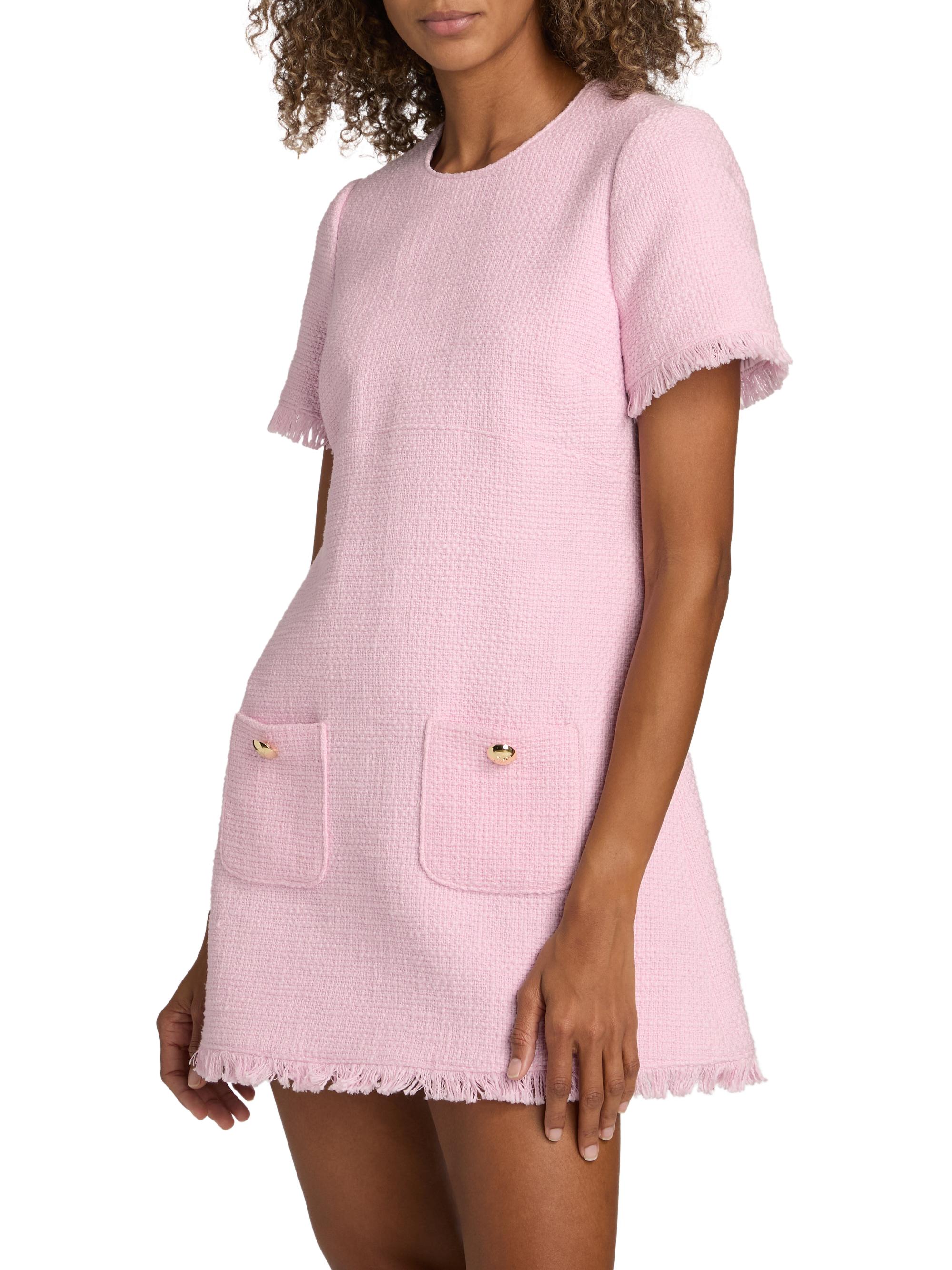 Cinq à Sept Henriette Tweed Cotton Minidress | Saks Fifth Avenue