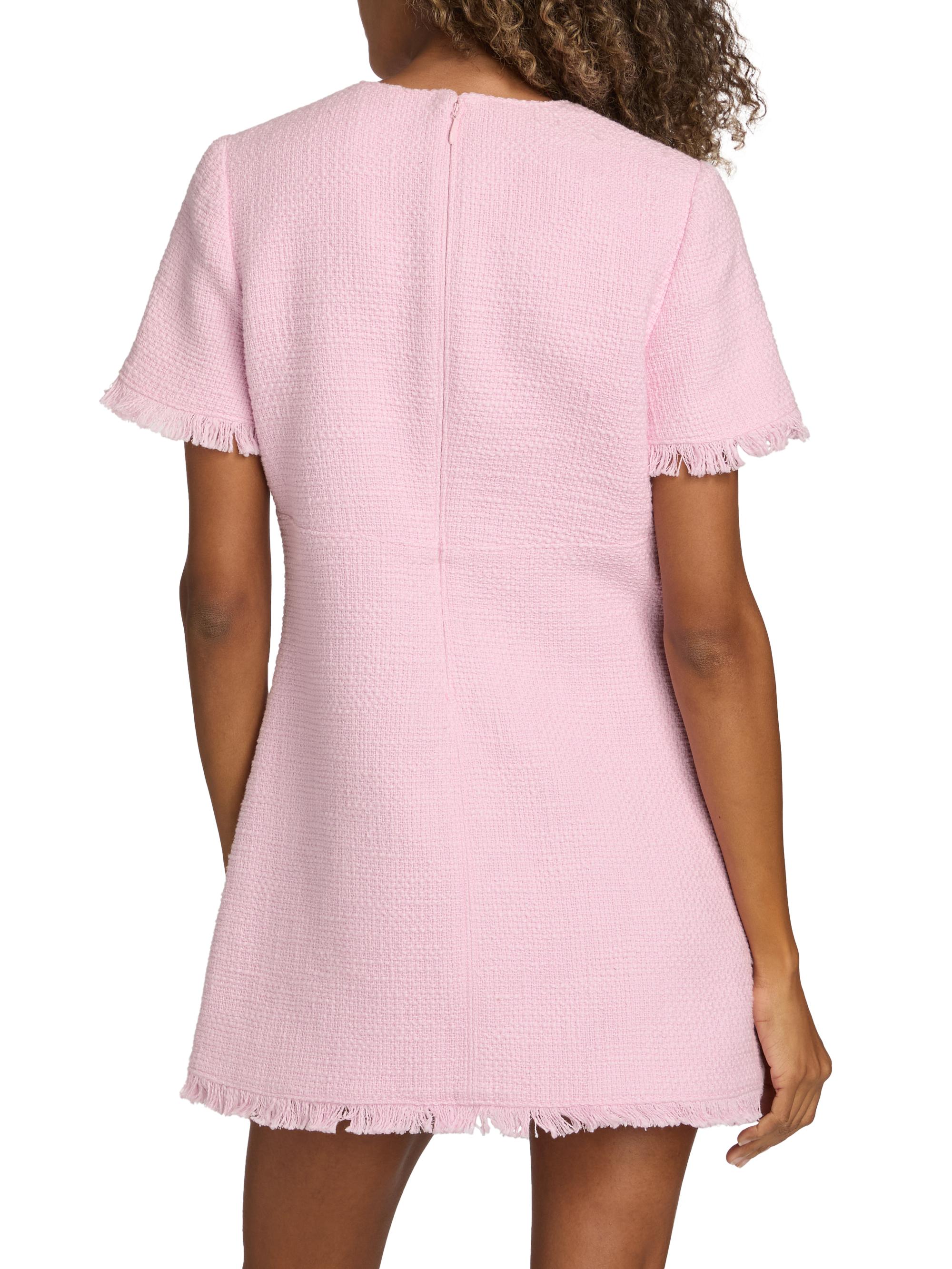 Cinq à Sept Henriette Tweed Cotton Minidress | Saks Fifth Avenue