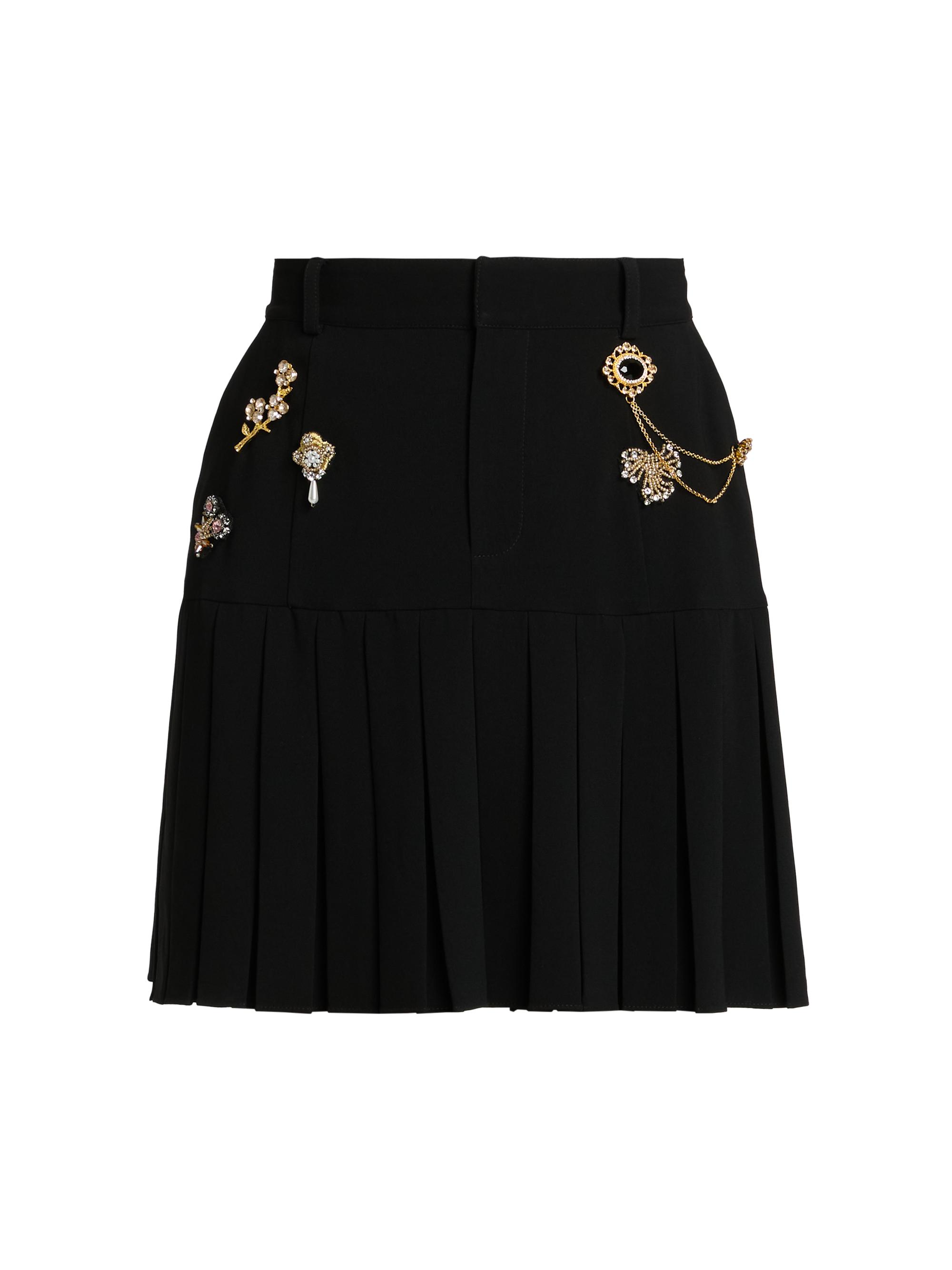 Derek Lam 10 Crosby Hester Floral A-Line Mini Skort | Saks Fifth