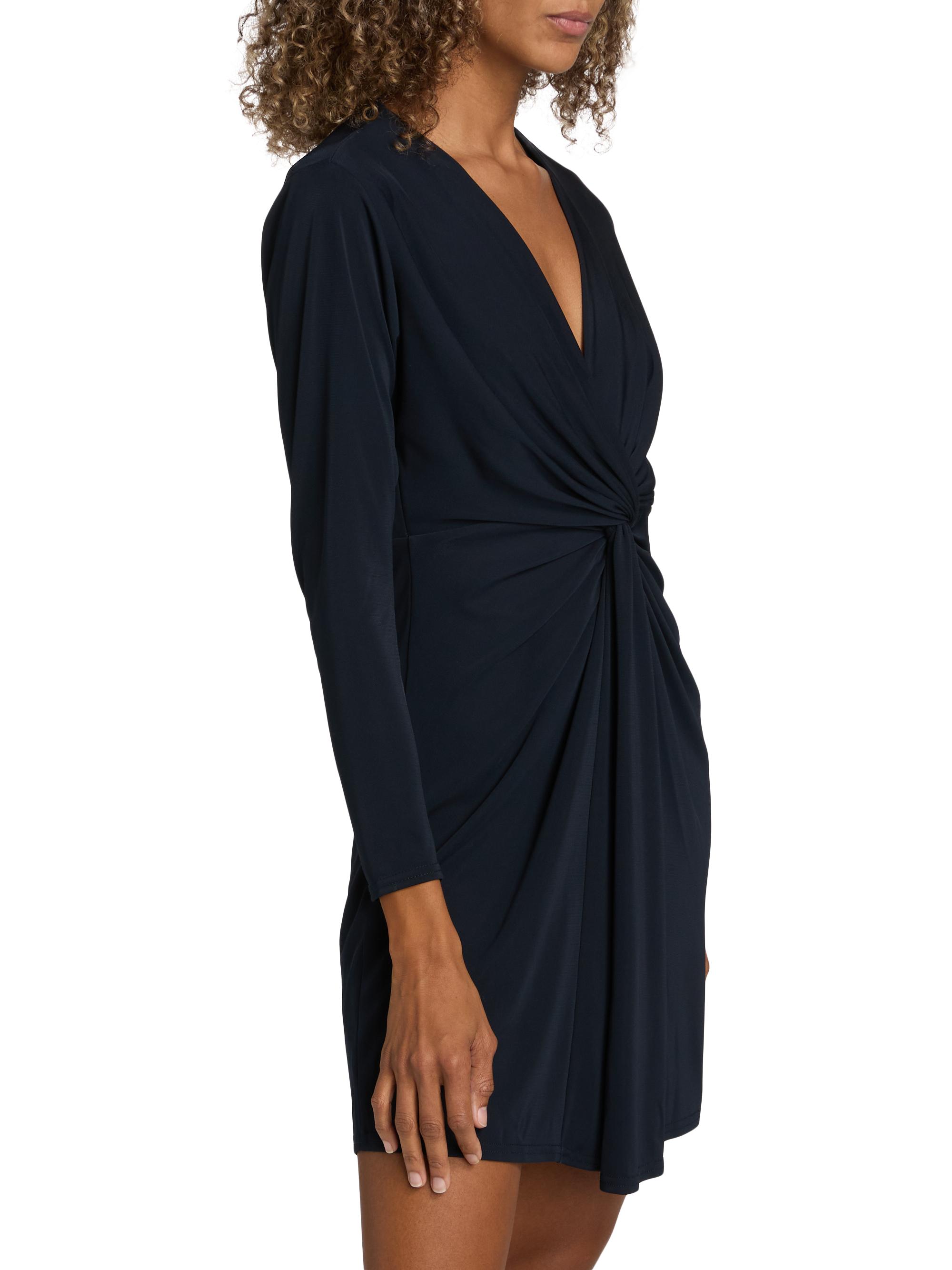 lunara mini dress black Cinq à Sept Twist Minidress Naia is defined by