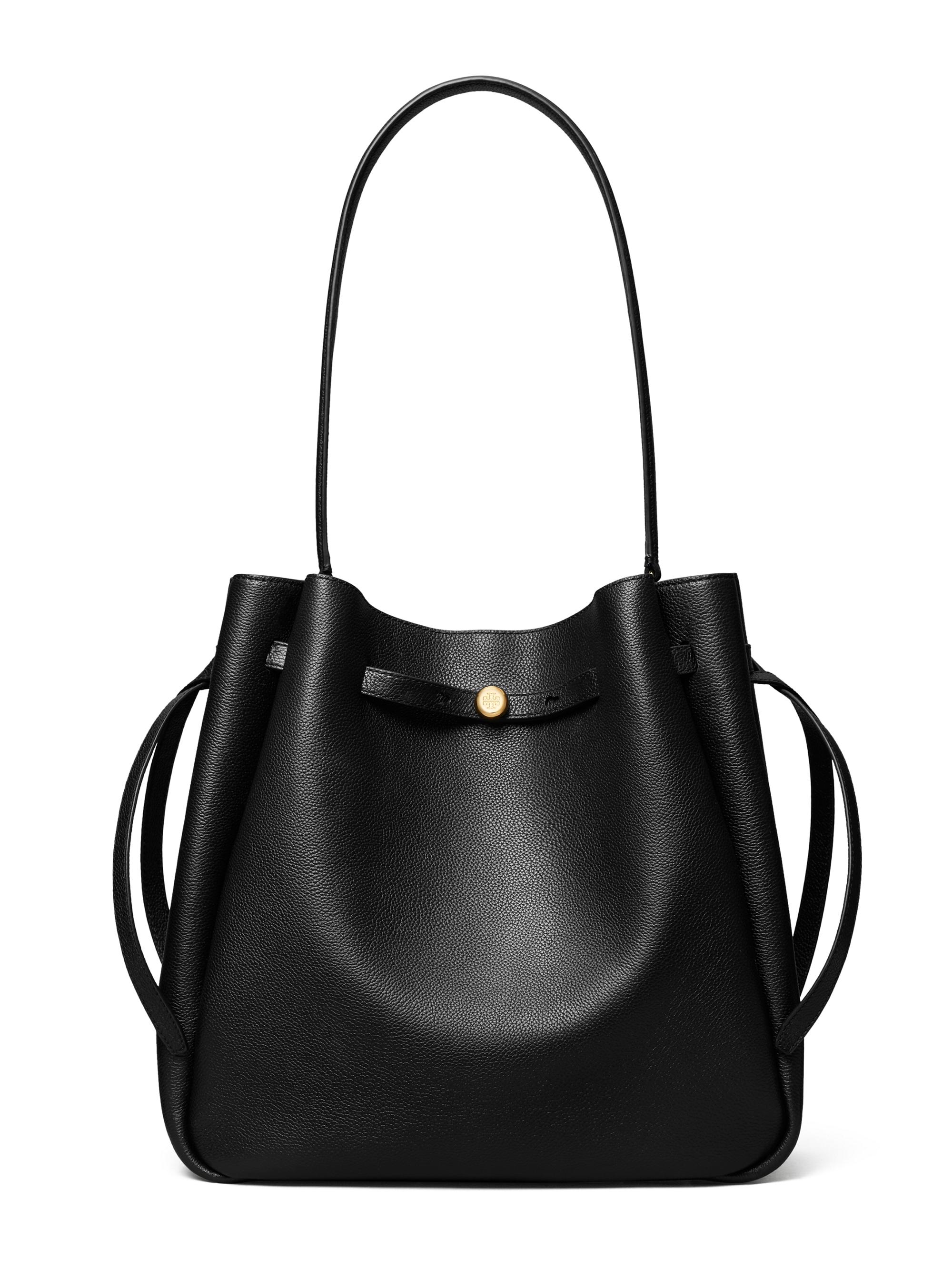 Tory Burch Women's Romy Suede Bucket Bag - Black