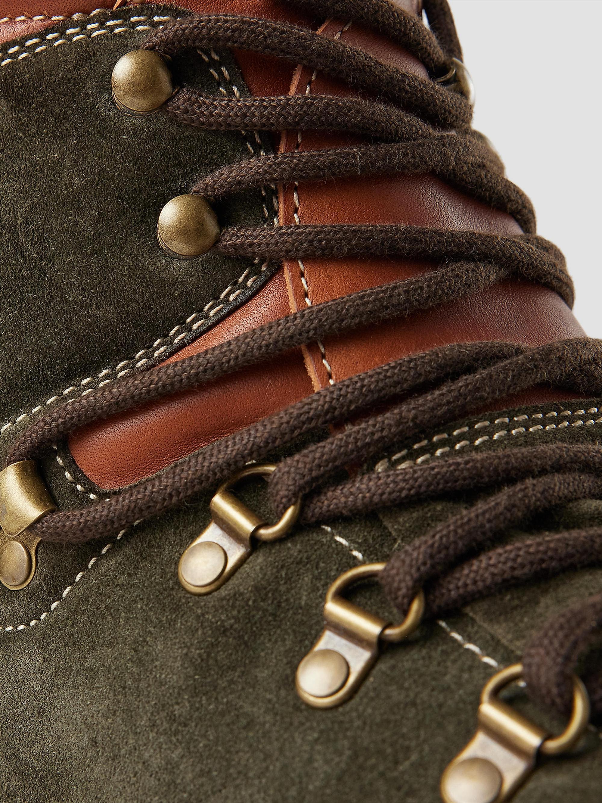断捨離特別価格　イタリア製 サントーニ ショッパーブーツ UK5.5靴箱・袋付 Ralph Lauren Purple Label Cortina Suede Hiking-Style Ankle Boots