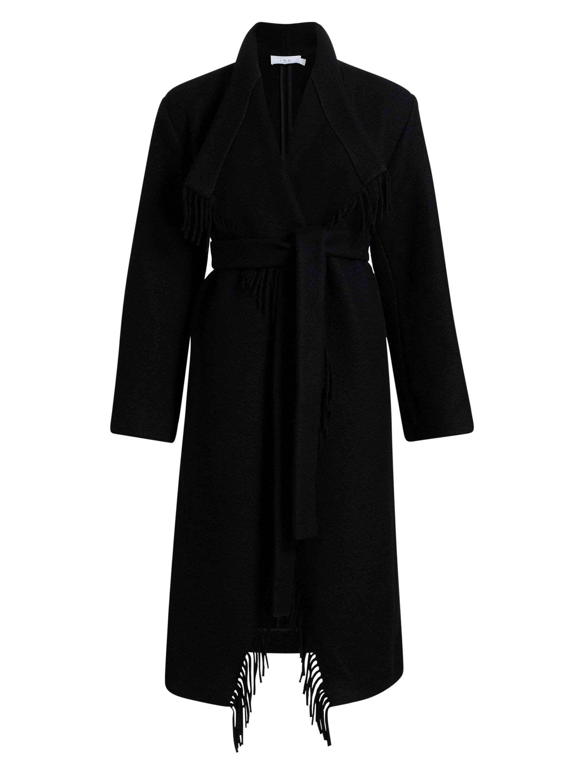 Tove Noelle Wool-Blend Zigzag Stitch Coat | Saks Fifth Avenue