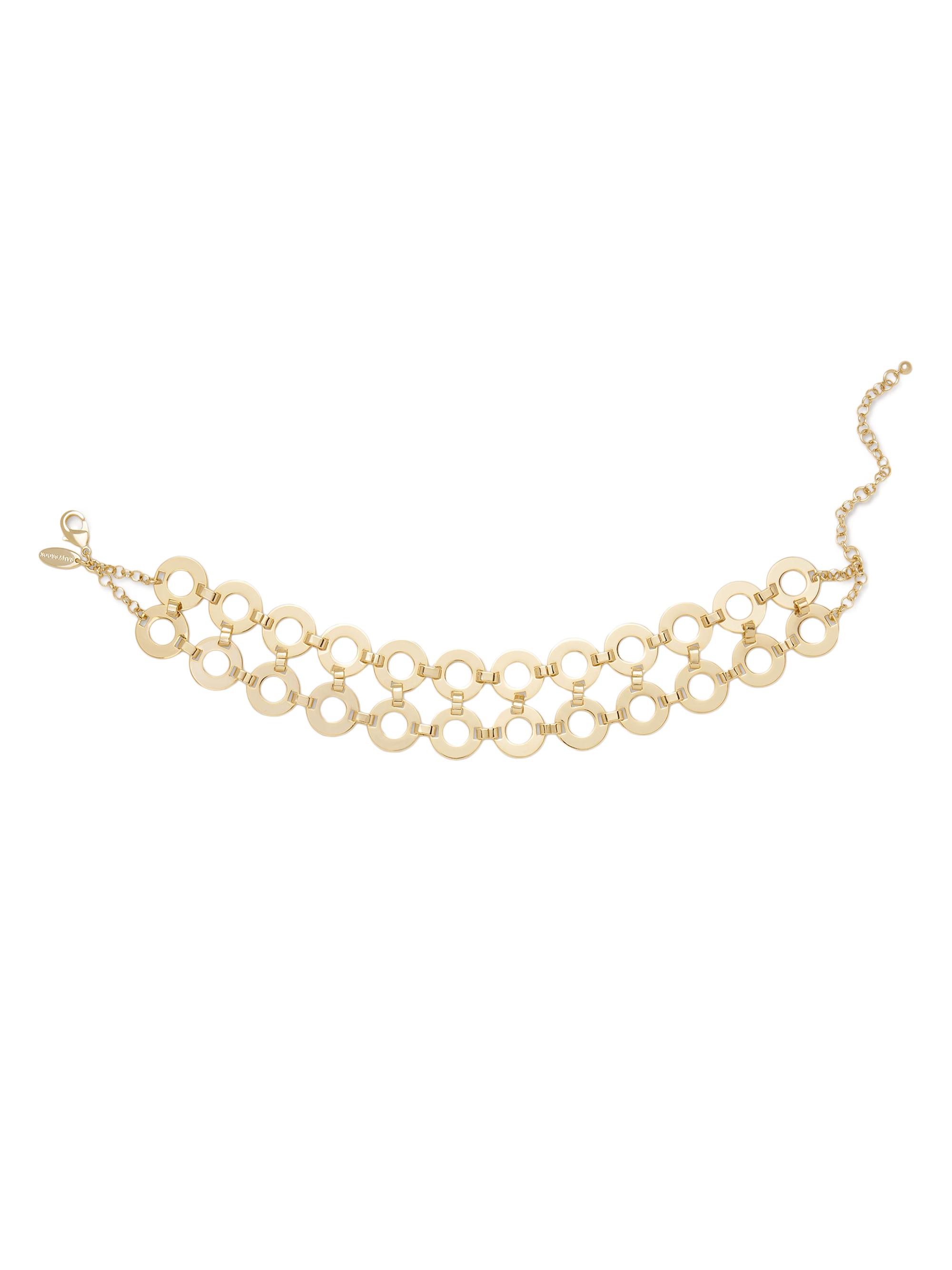 Ramy Brook Women's Ring Link Helen Goldtone Choker - Gold