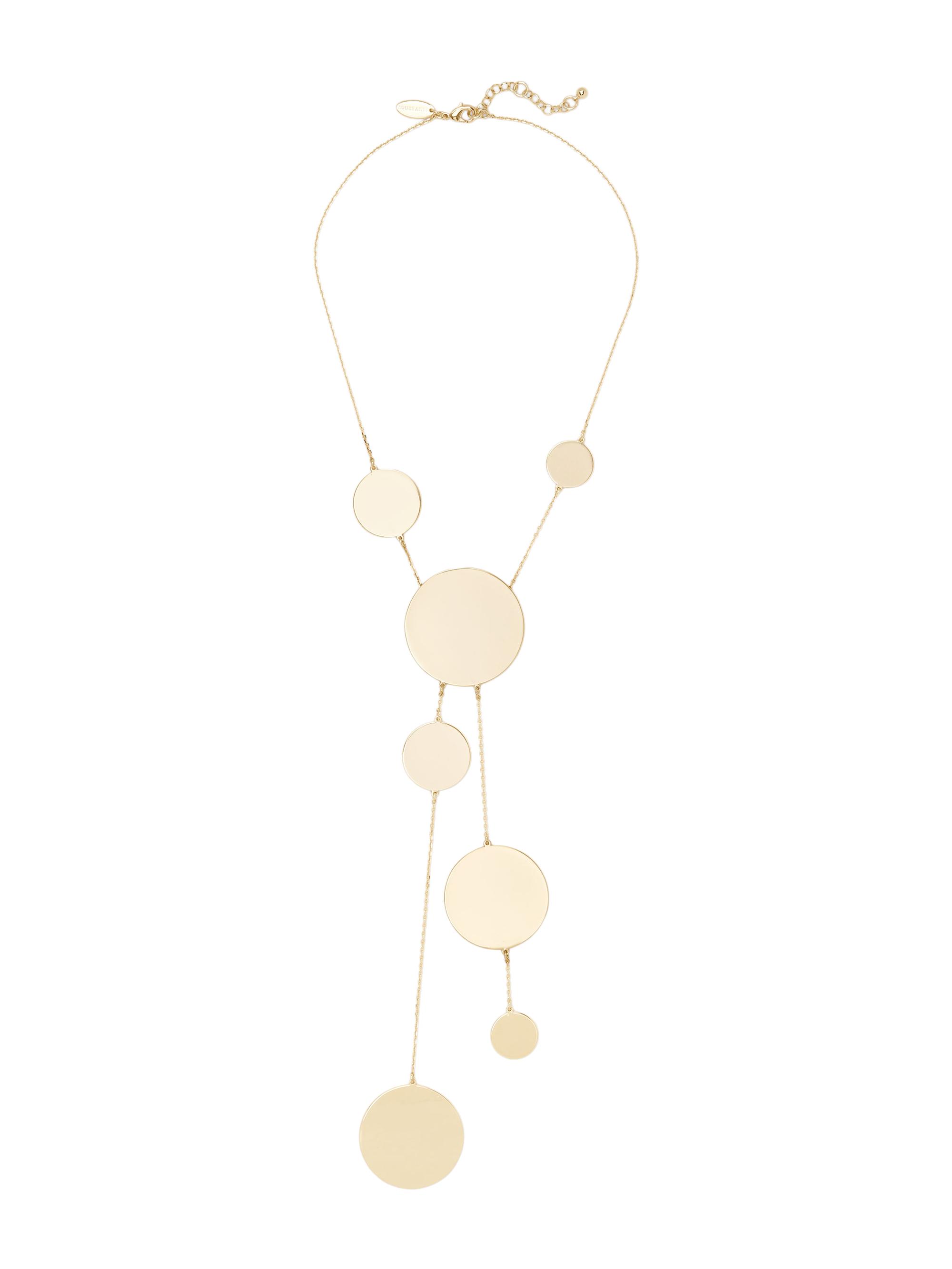 Ramy Brook Women's Sparkle Dot Tia Goldtone Lariat Necklace - Gold