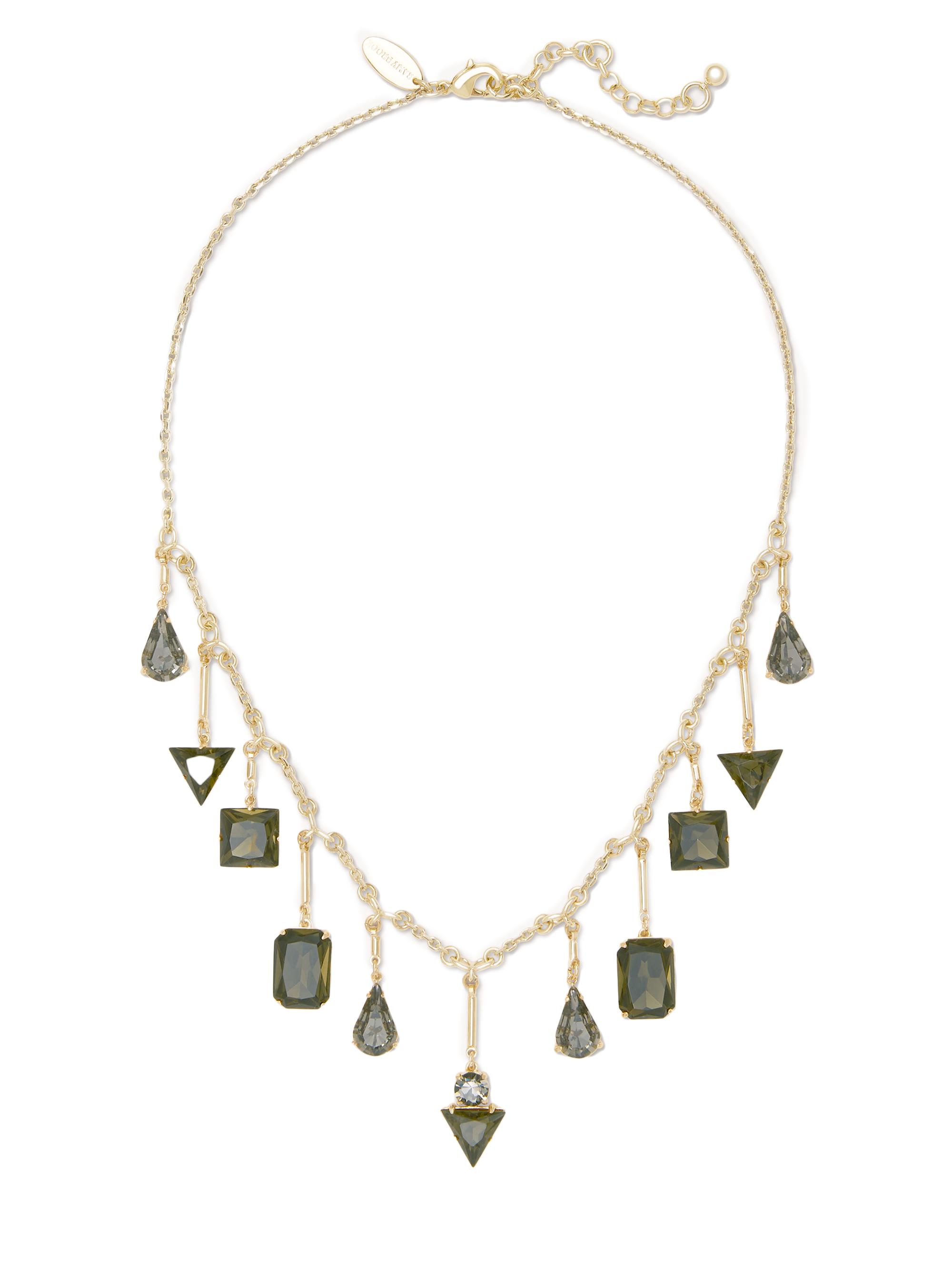 Ramy Brook Women's Stone Jewelry Alanna Goldtone & Cubic Zirconia Necklace - Gold