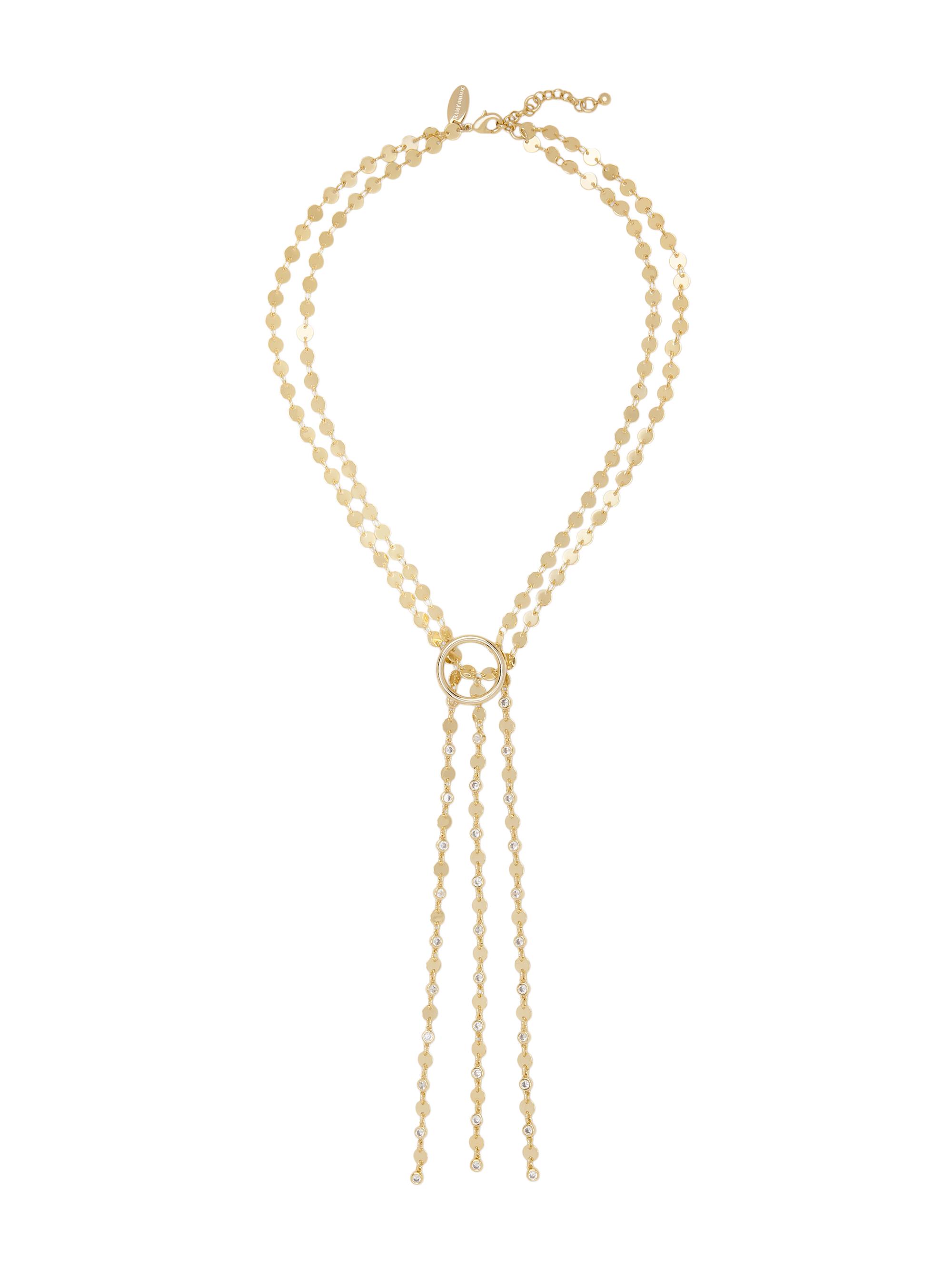 Ramy Brook Women's Sparkle Dot Mila Goldtone & Cubic Zirconia Necklace - Gold