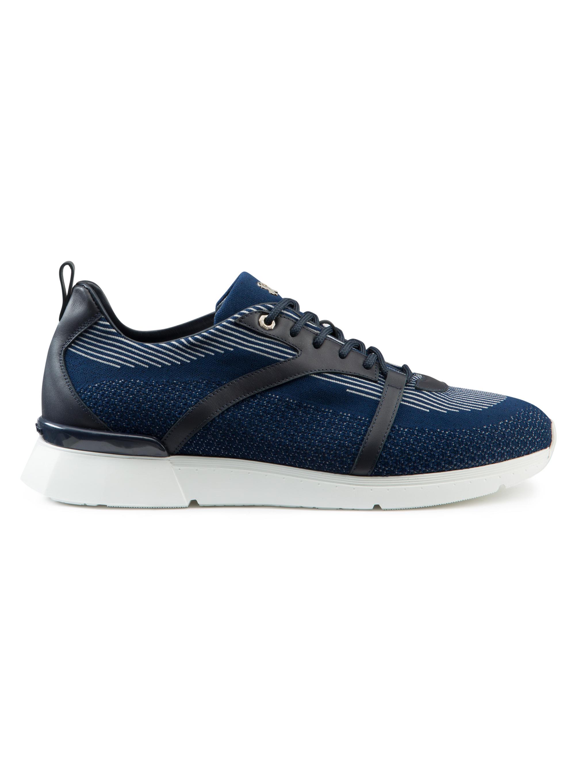 Stefano Ricci Men's Luxury Technical Sneakers - Blue