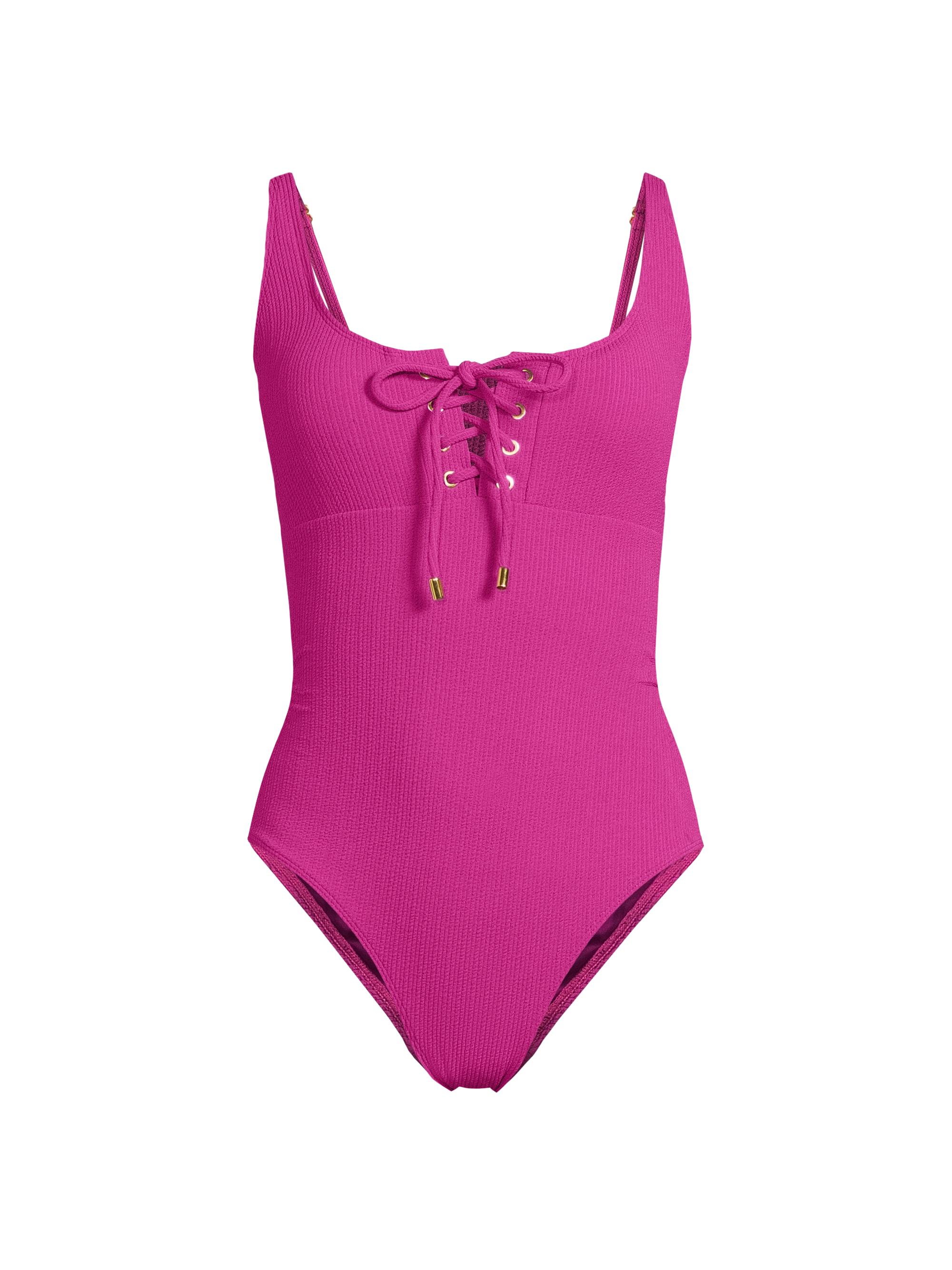 Change of Scenery Women's Taylor One-Piece Swimsuit - Plum Texture