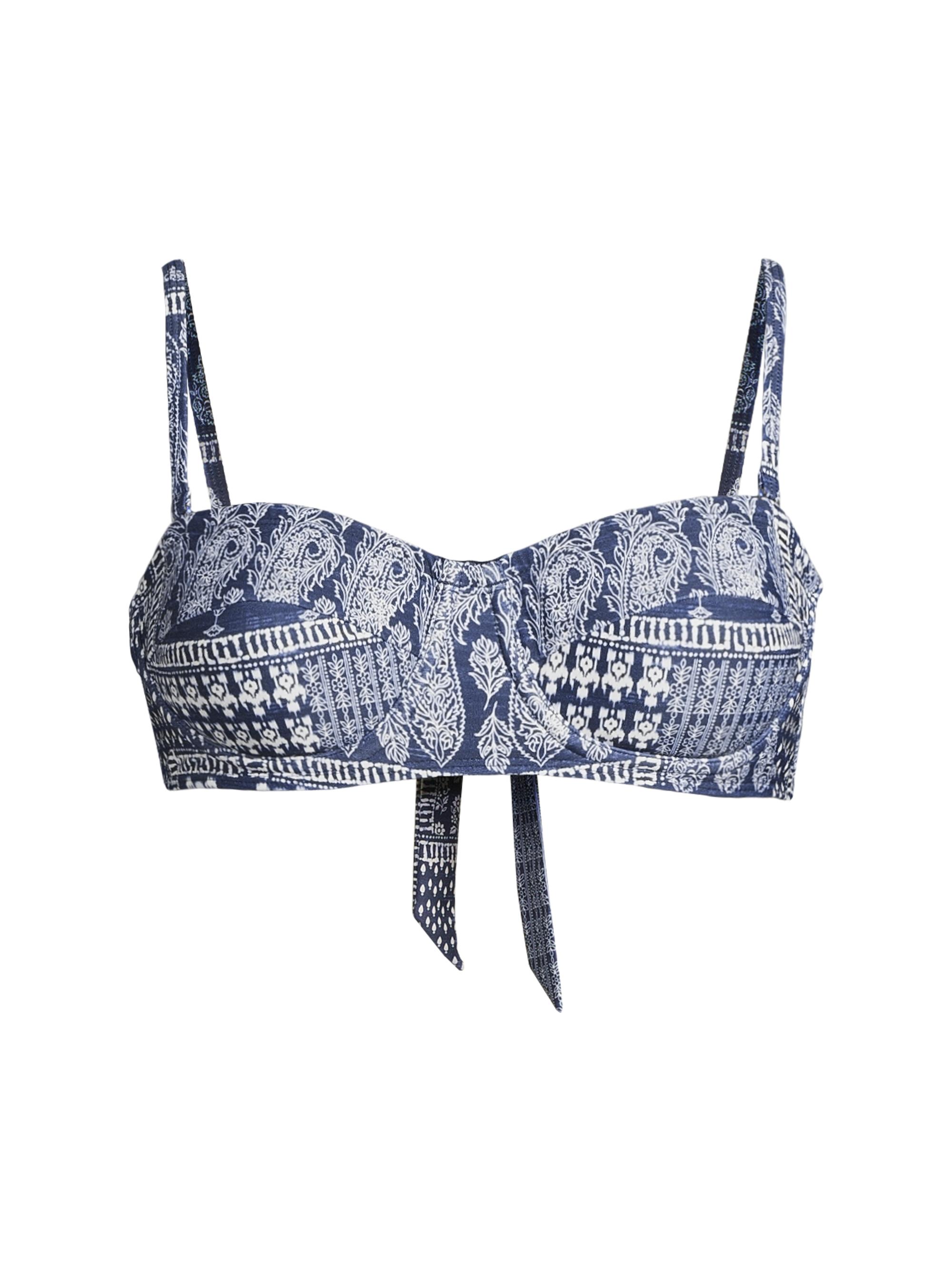 Change of Scenery Women's Nellie Paisley Bikini Top - Tivara Patchwork
