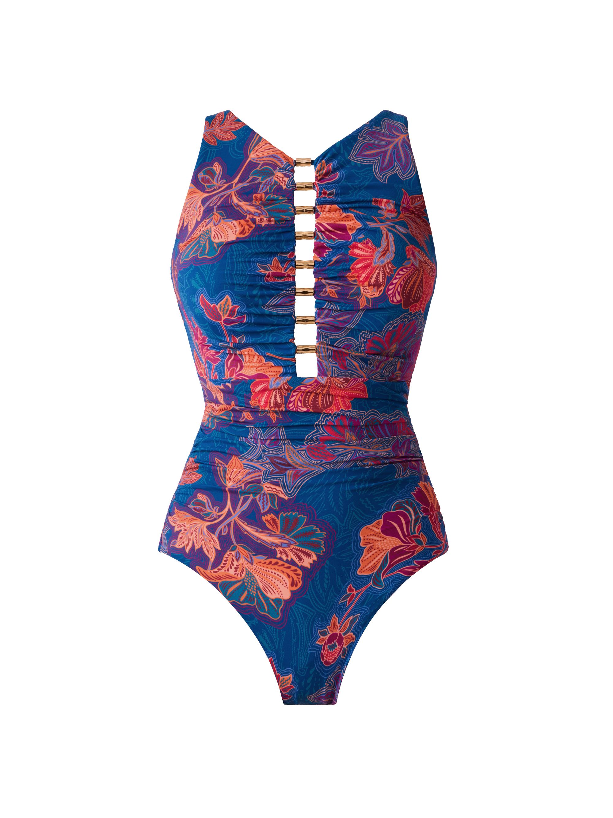 Miraclesuit Swim Women's Decoupage Swizzle Floral Swimsuit
