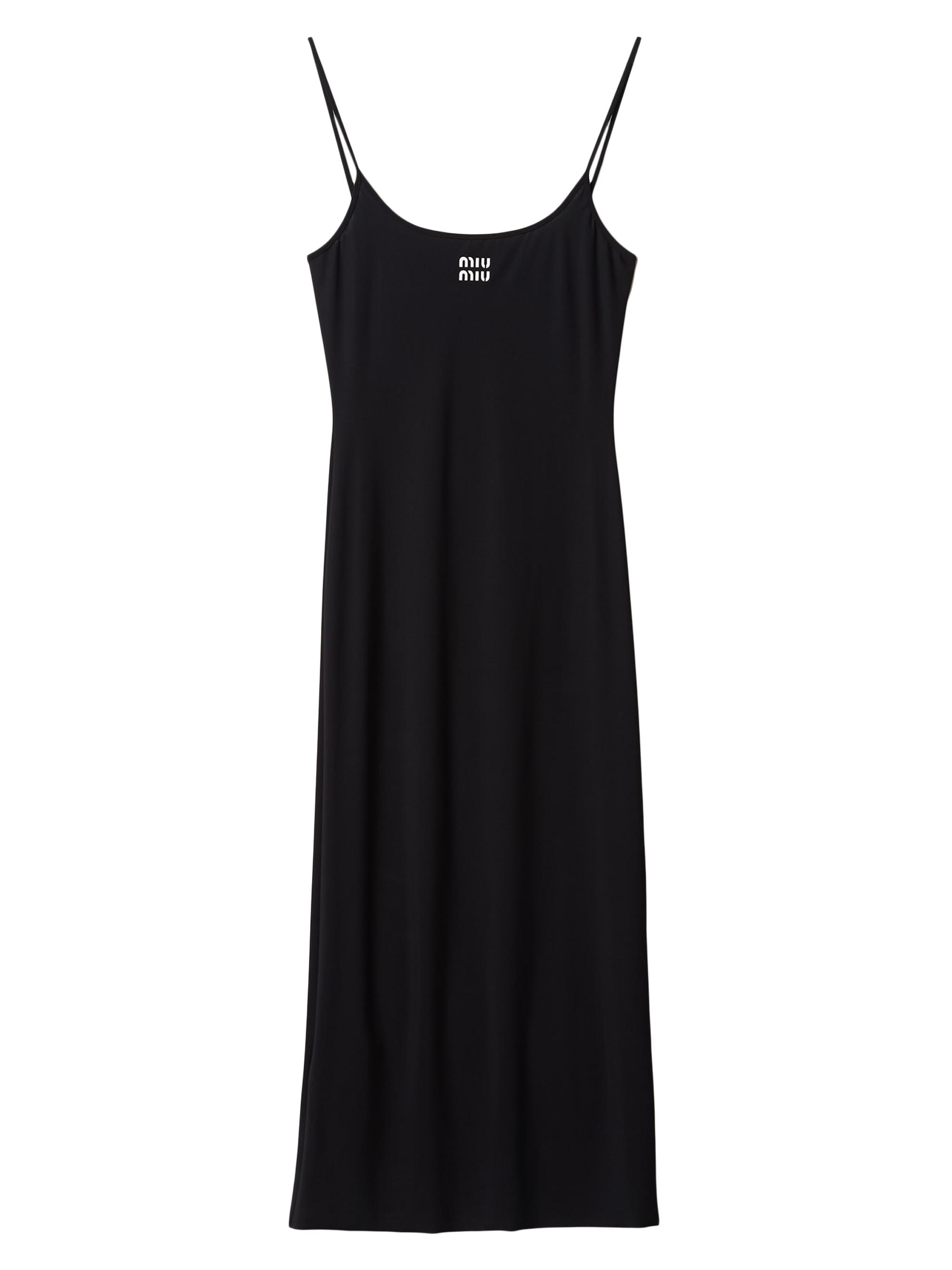 Miu Miu Women's Stretch Jersey Dress - Black