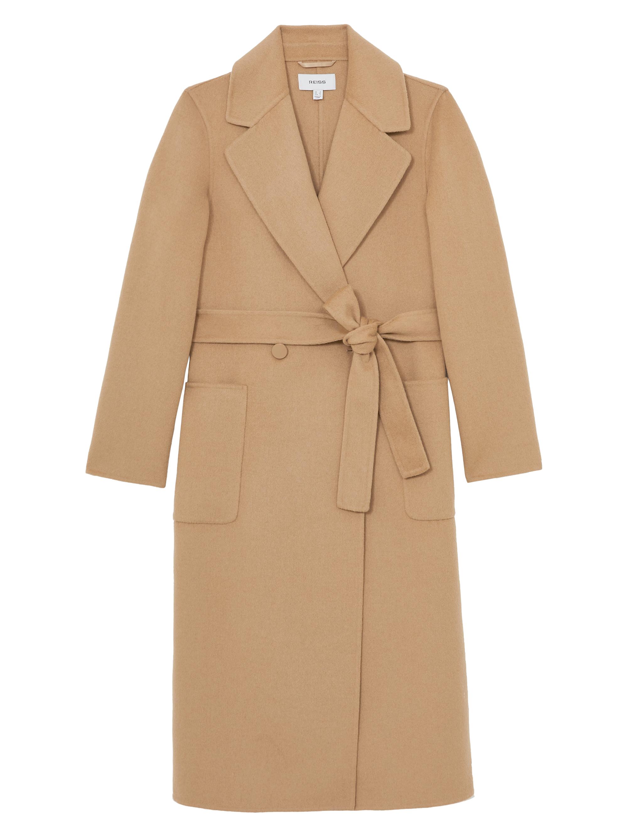 Weekend Max Mara Wool Patch-Pocket Wrap Coat | Saks Fifth Avenue