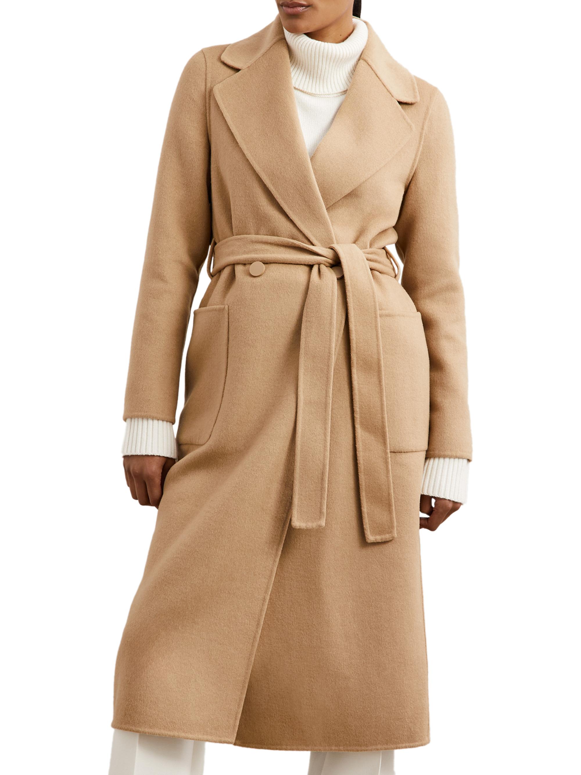 Reiss Lucia Double-Breasted Blindseam Coat | Saks Fifth Avenue