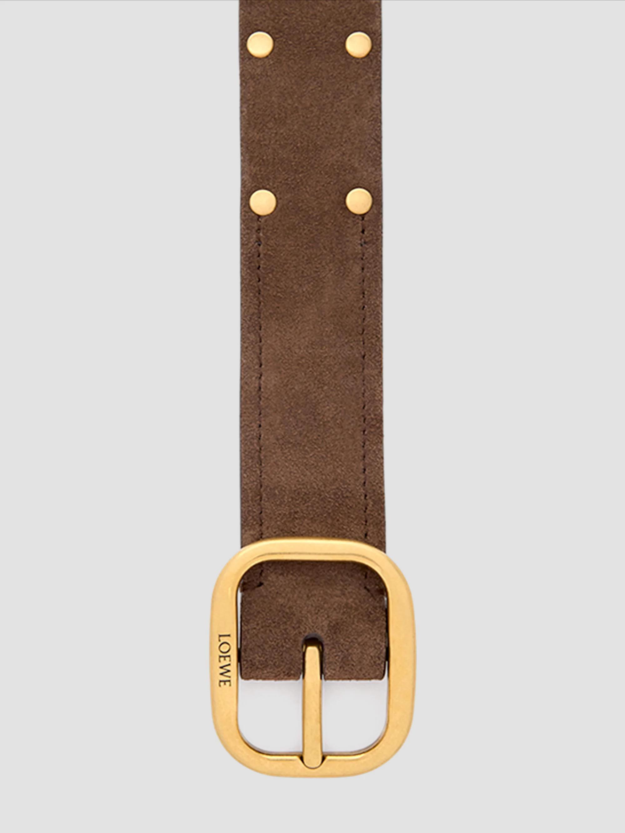 LOEWE Studded Leather Belt | Saks Fifth Avenue display picture 1