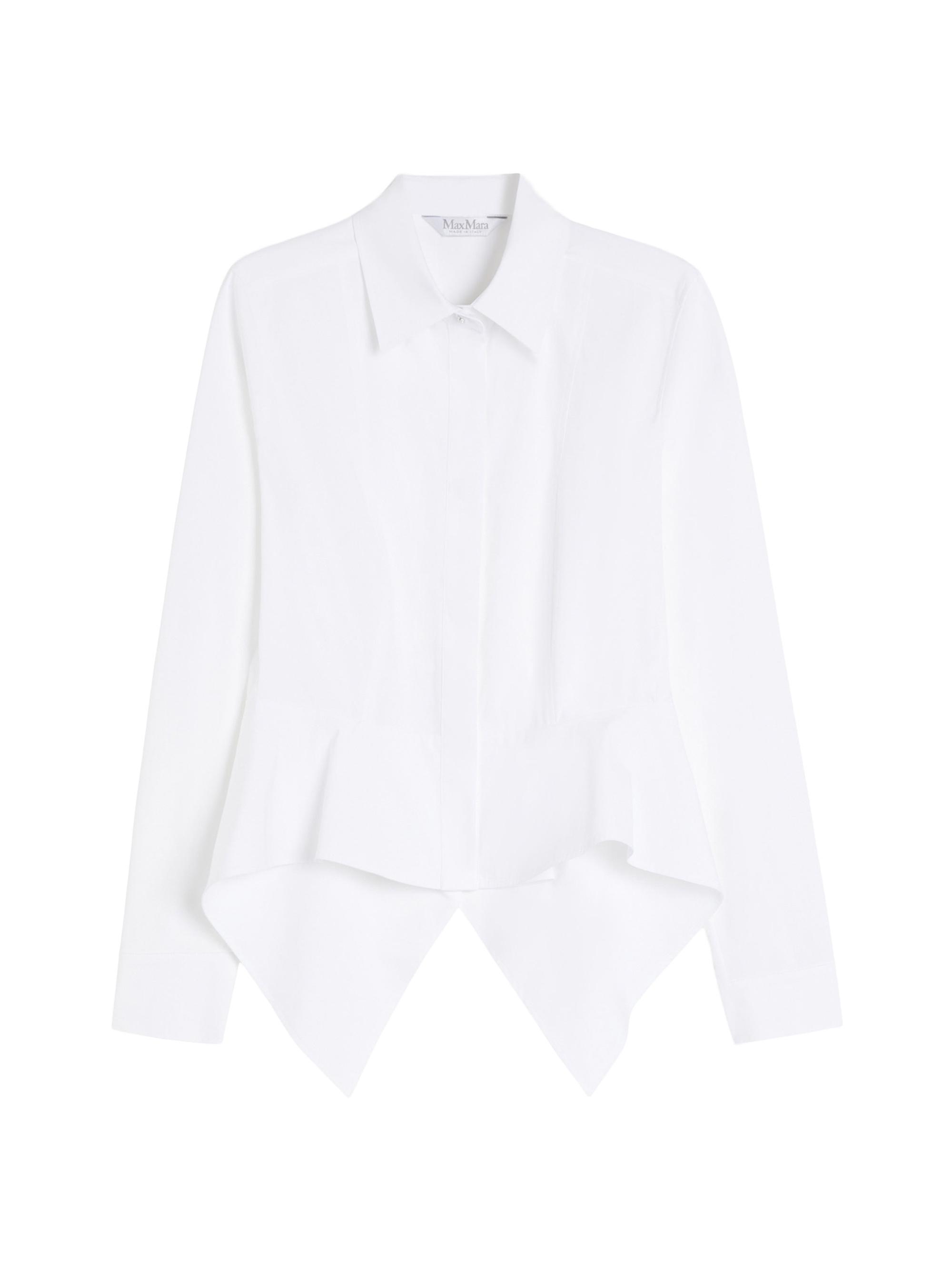 Max Mara Women's Cotton Poplin Shirt - Optical White