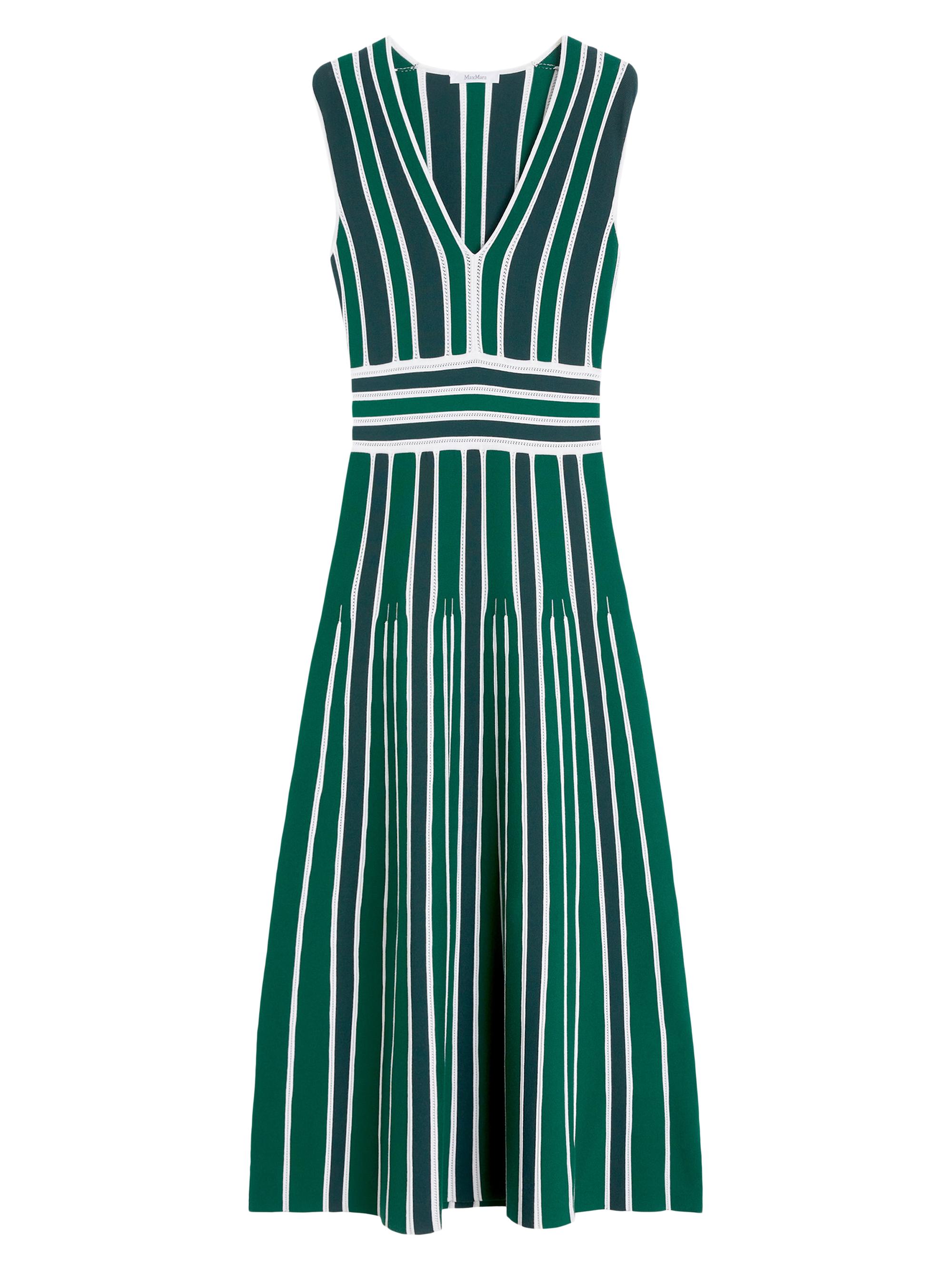 Max Mara Women's Viscose Yarn Dress - Green