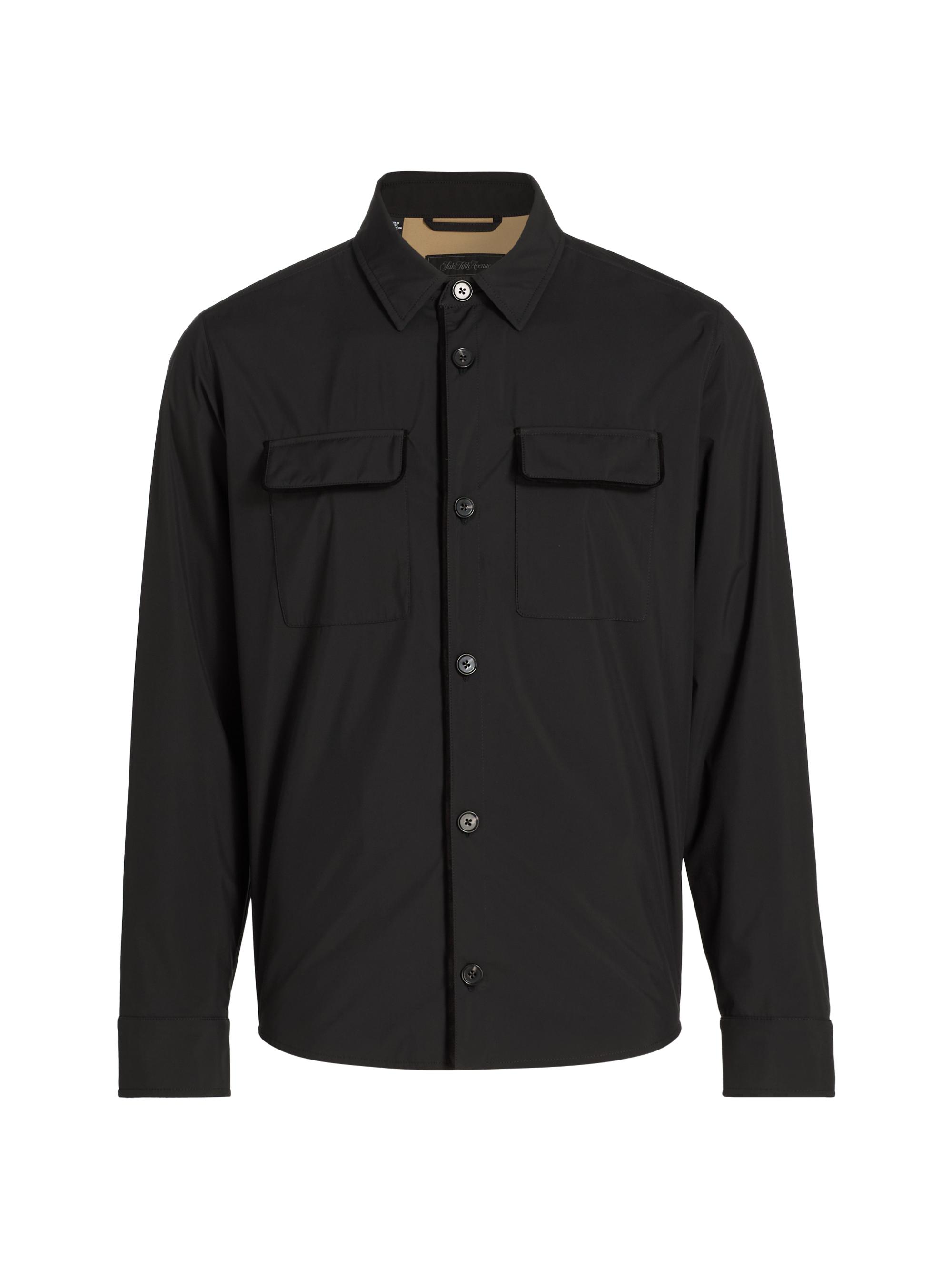 Theory River Neoteric Twill Trucker Jacket | Saks Fifth Avenue