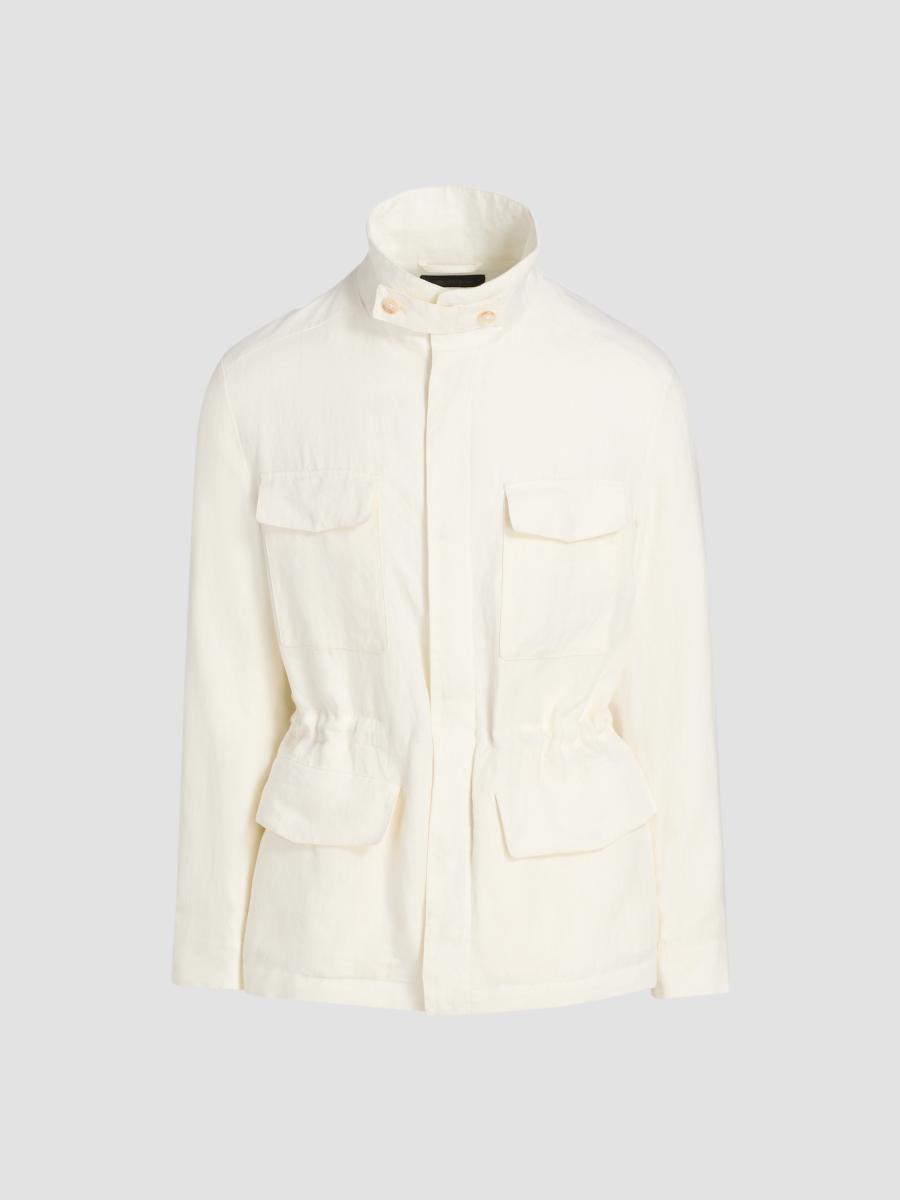 Saks Fifth Avenue Linen Field Jacket | Saks Fifth Avenue