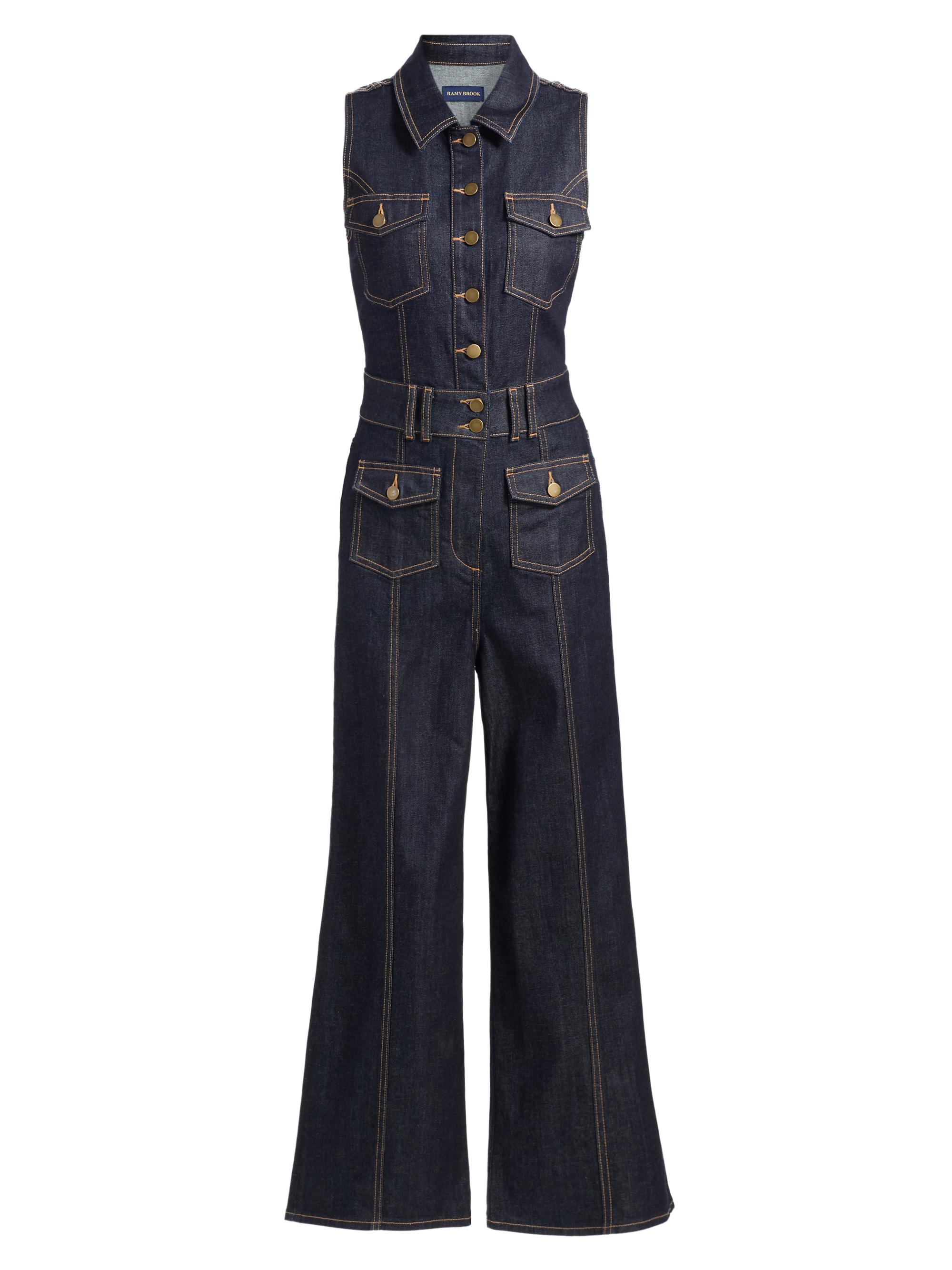 Prada Denim Overalls | Saks Fifth Avenue