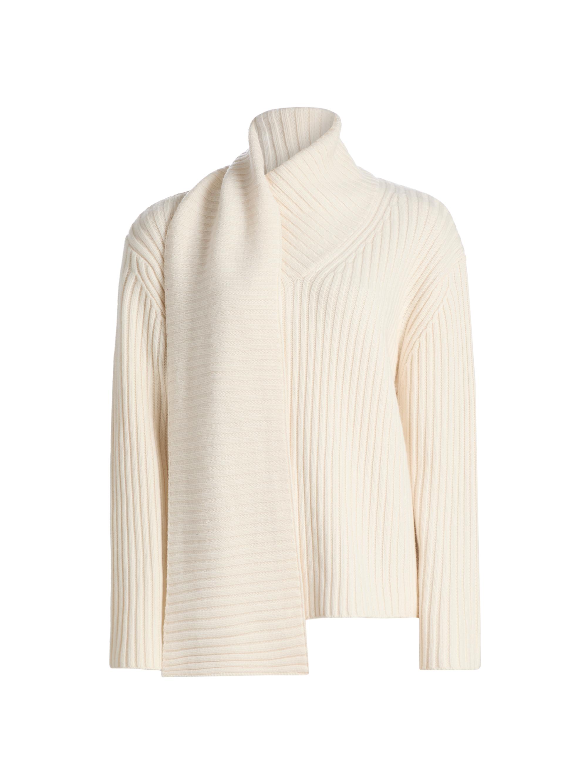 Joe's Jeans Women's The Noa Scarf Sweater - Ecru