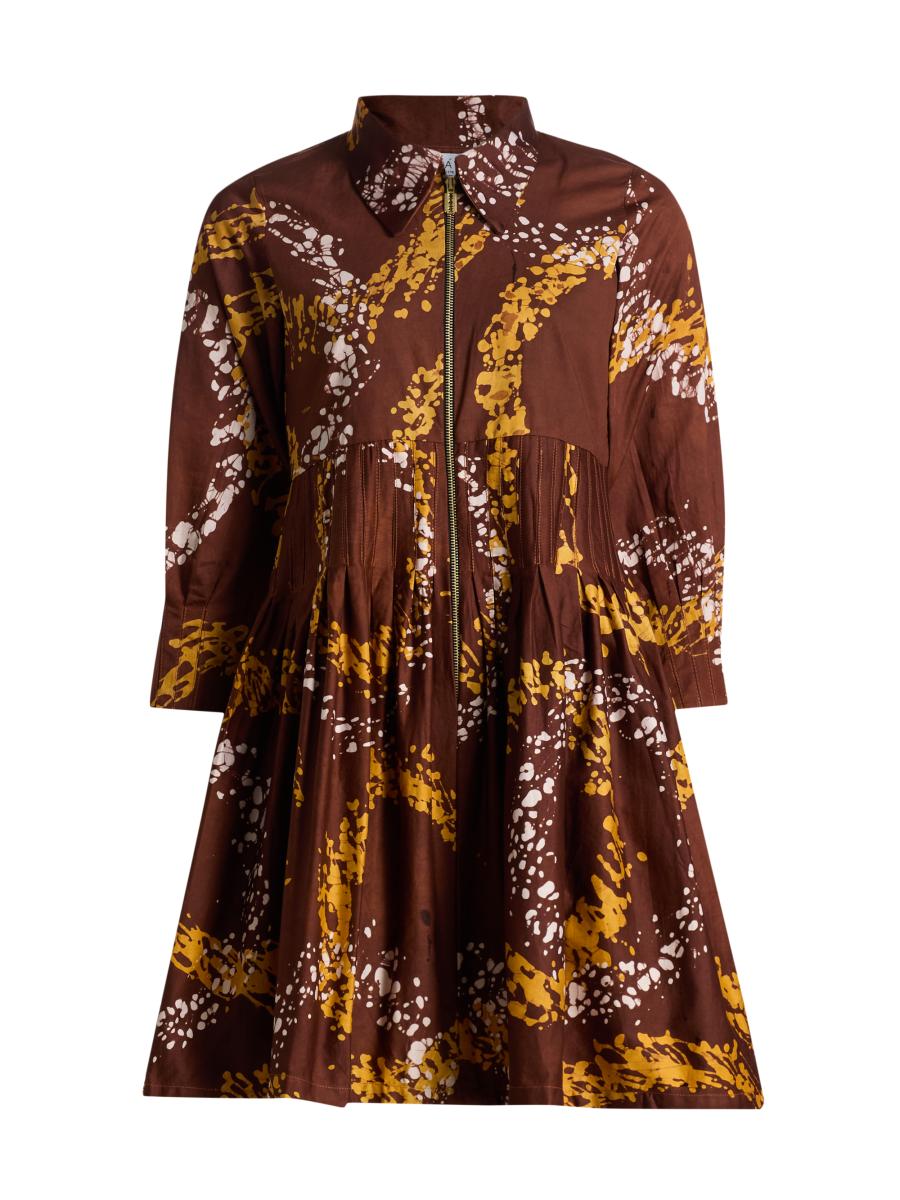 Busayo Women's The Summon Kolawole Cotton Minidress In Multi